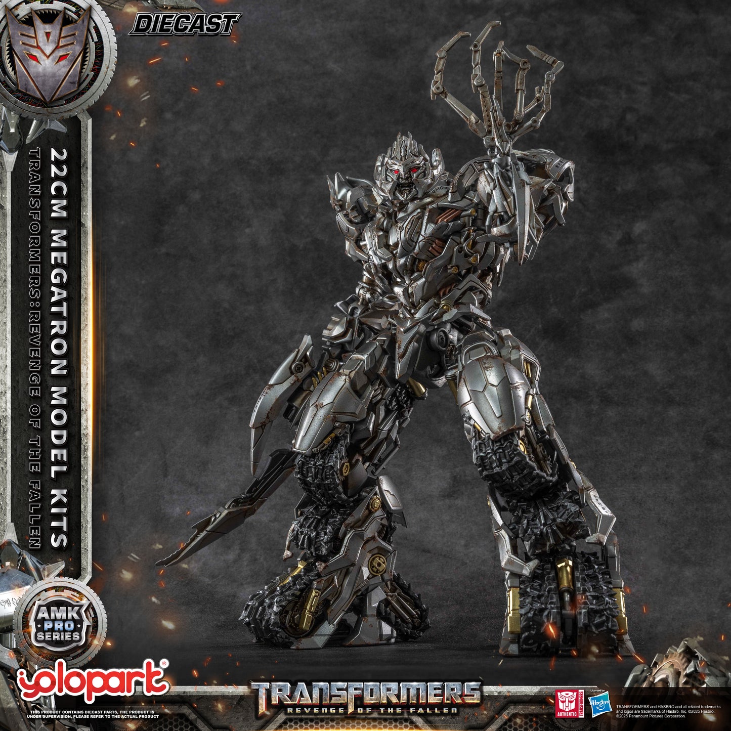 YOLOPARK Transformers:Revenge of the Fallen Megatron-W