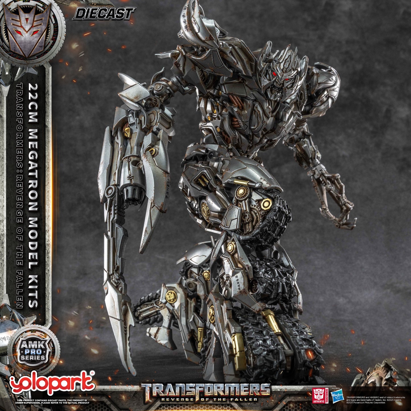 YOLOPARK Transformers:Revenge of the Fallen Megatron-W