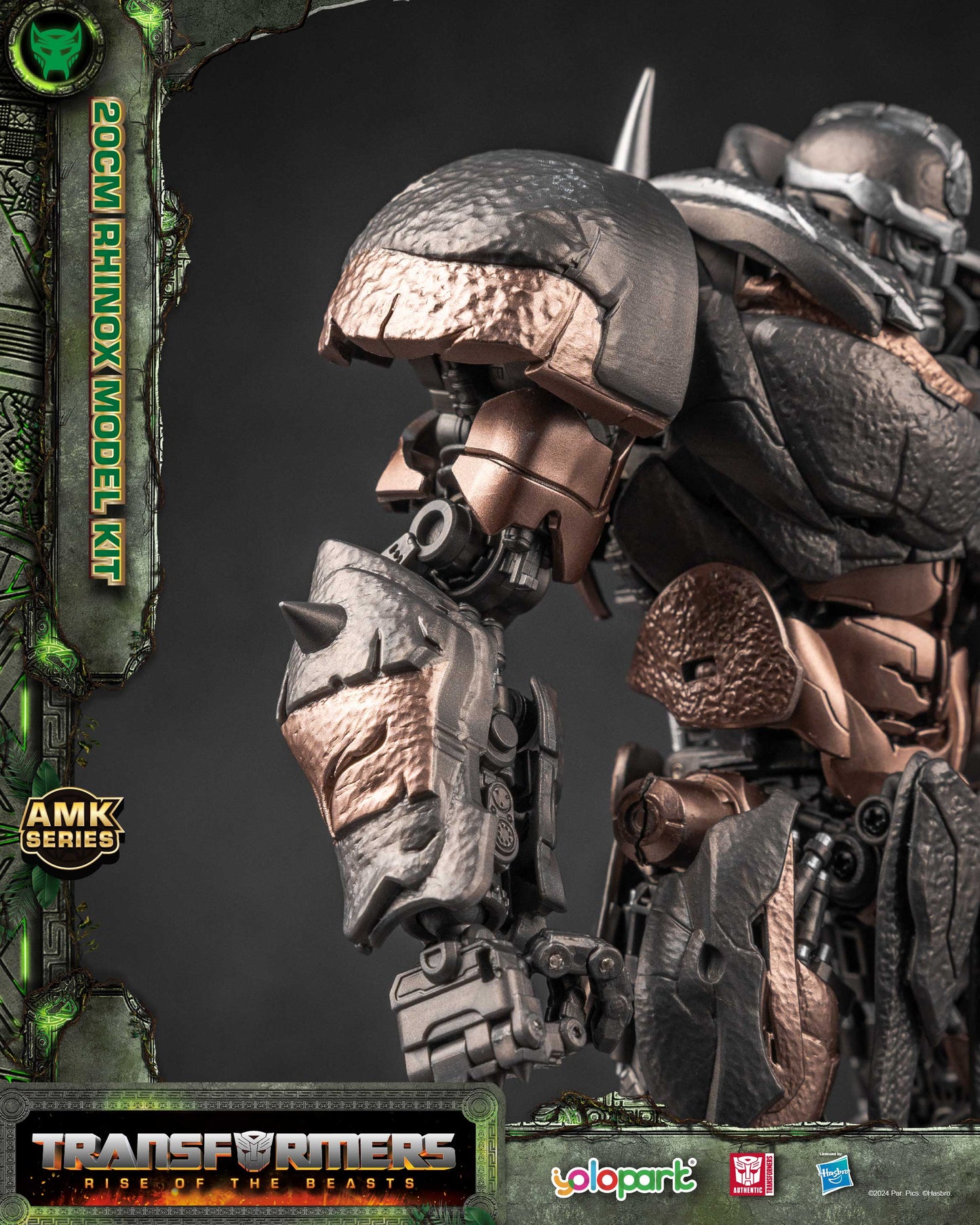 YOLOPARK AMK Series Transformers Rise of the Beasts Rhinox Model Kit