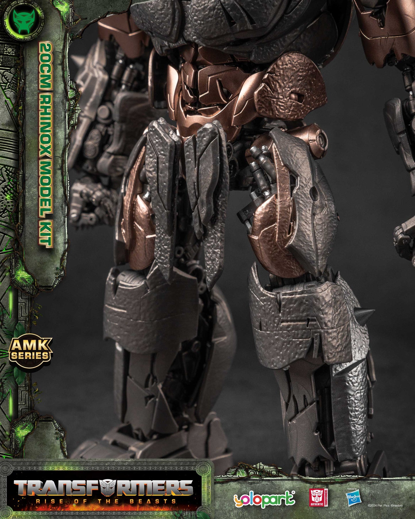 YOLOPARK AMK Series Transformers Rise of the Beasts Rhinox Model Kit