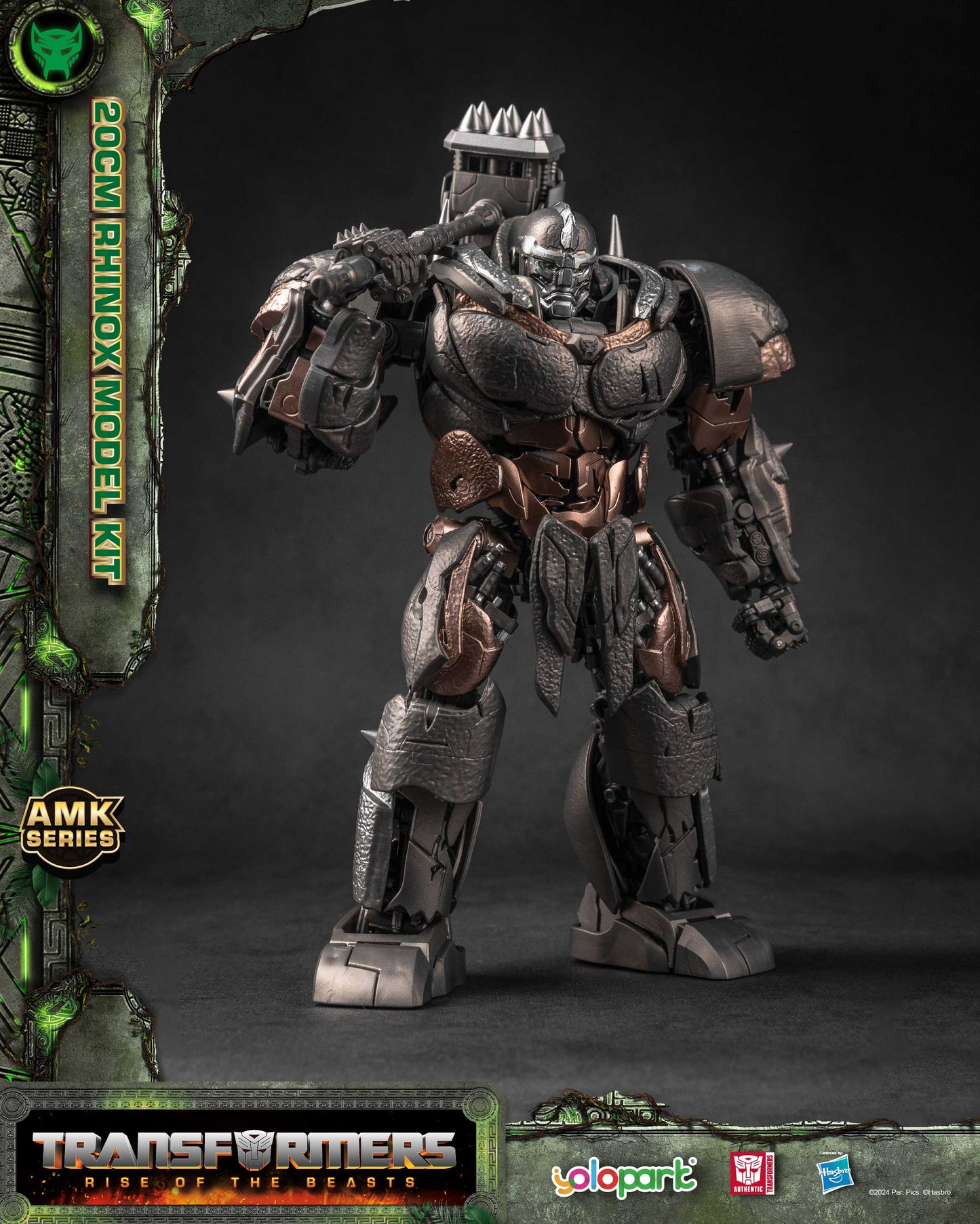 YOLOPARK AMK Series Transformers Rise of the Beasts Rhinox Model Kit