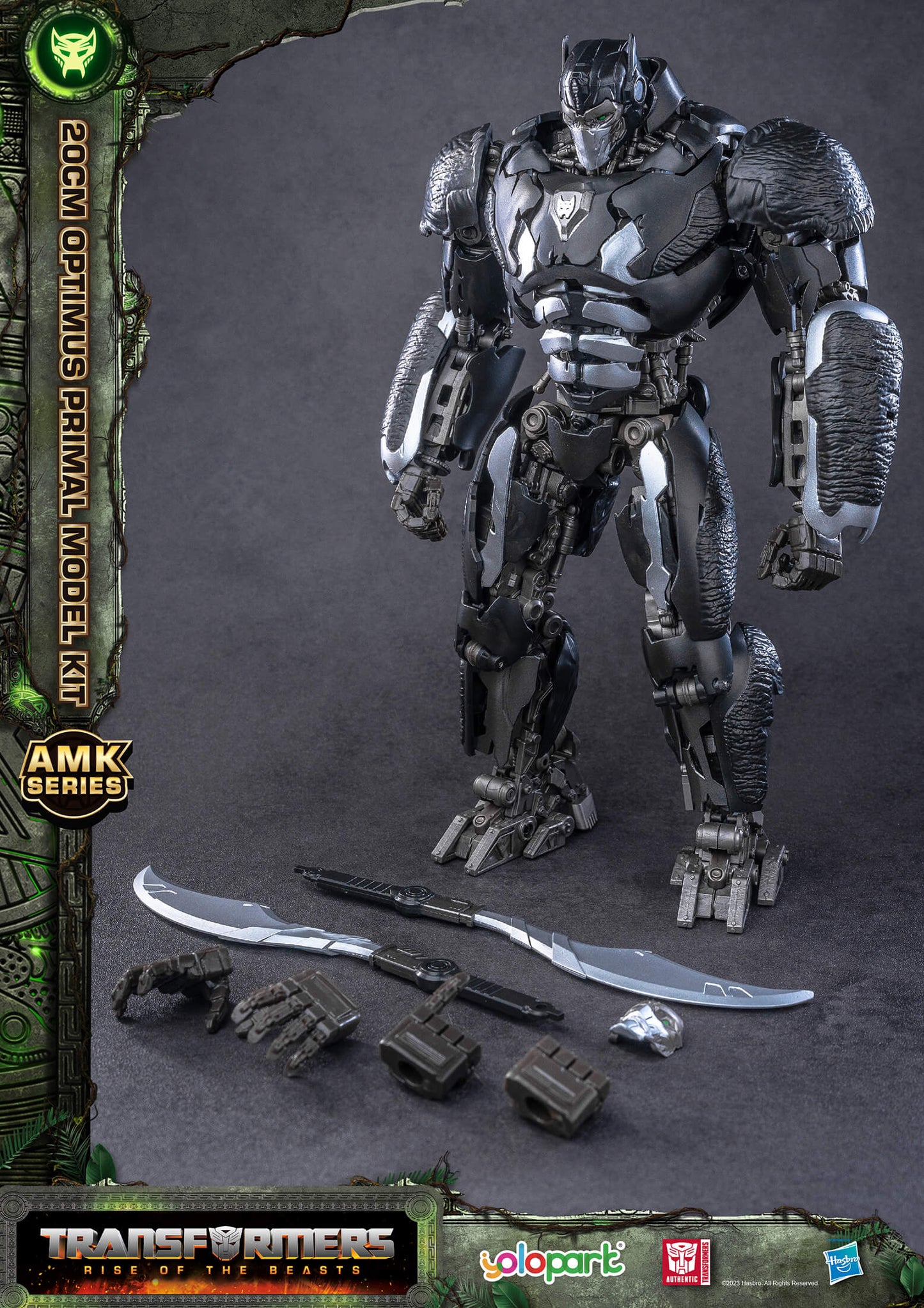 YOLOPARK AMK Series Transformers Rise of the Beasts Optimus Primal Model Kit