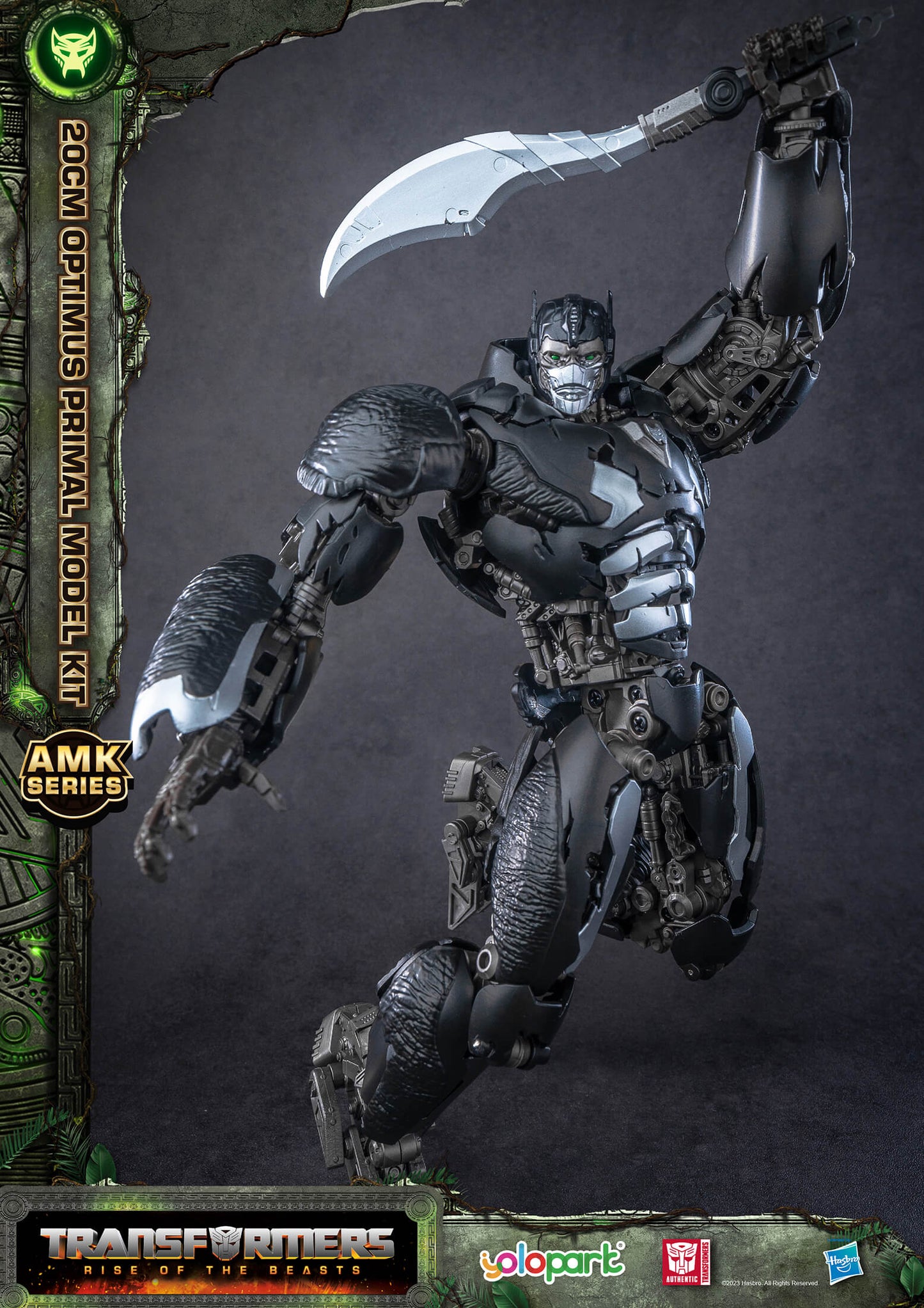 YOLOPARK AMK Series Transformers Rise of the Beasts Optimus Primal Model Kit