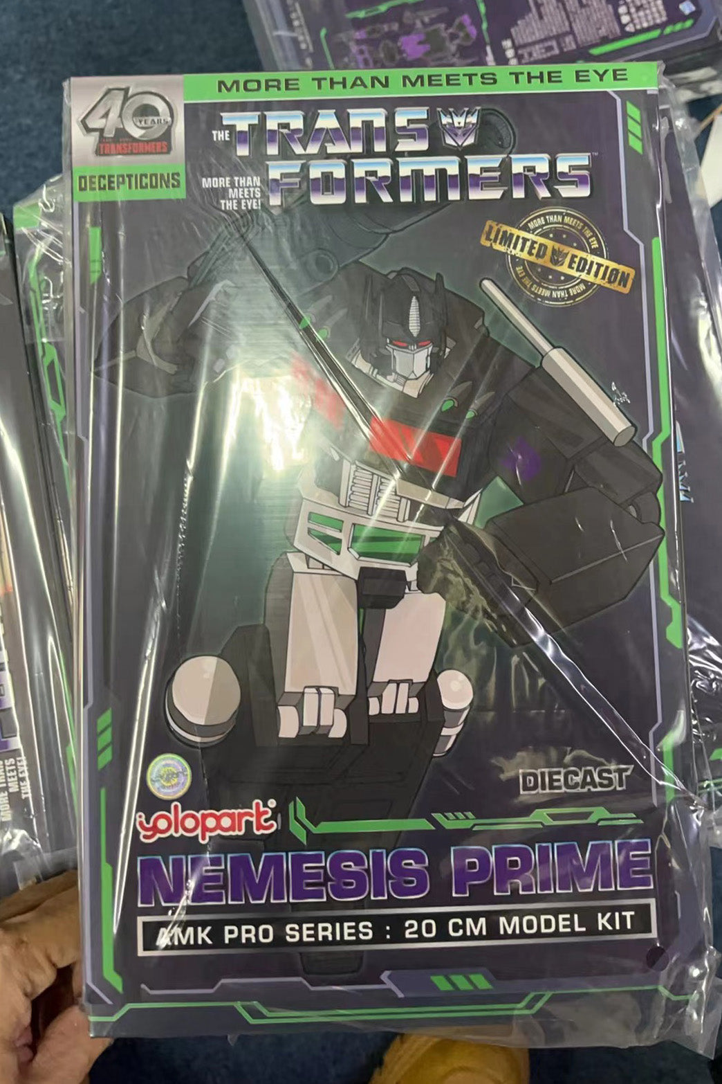 YOLOPARK AMK Pro Series Transformers G1 Nemesis Prime Model Kit