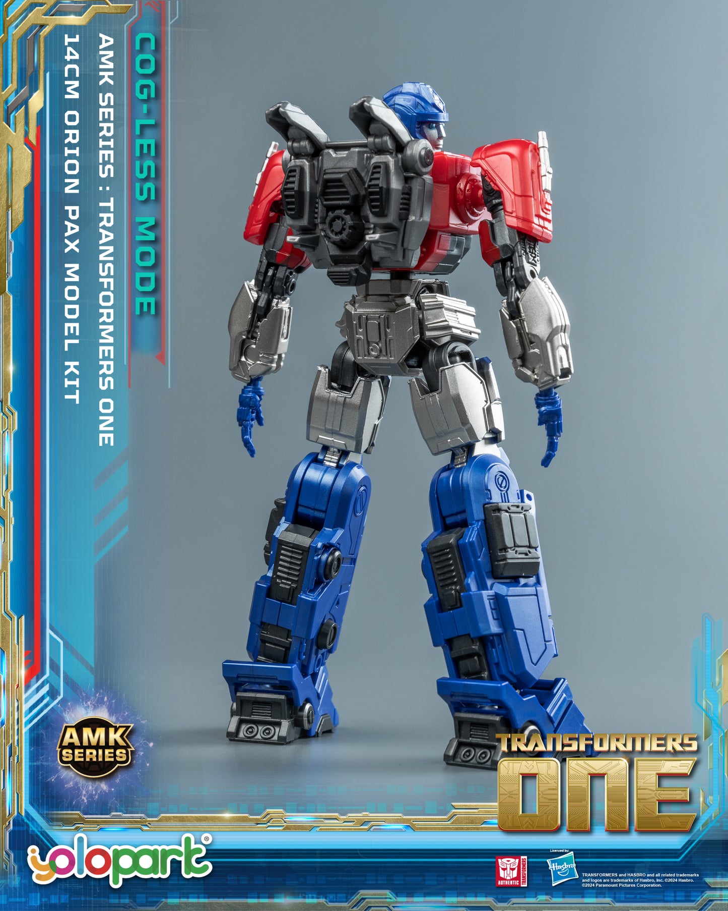 YOLOPARK AMK Series TFOne Orion Pax Cog-less Mode Model Kit