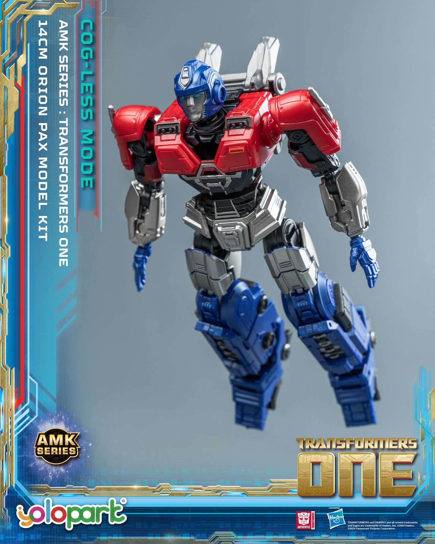 YOLOPARK AMK Series TFOne Orion Pax Cog-less Mode Model Kit