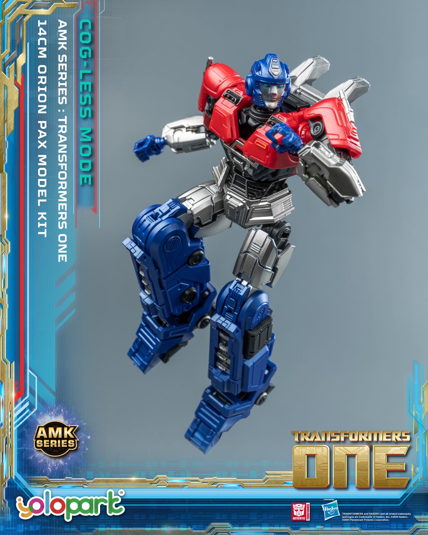 YOLOPARK AMK Series TFOne Orion Pax Cog-less Mode Model Kit