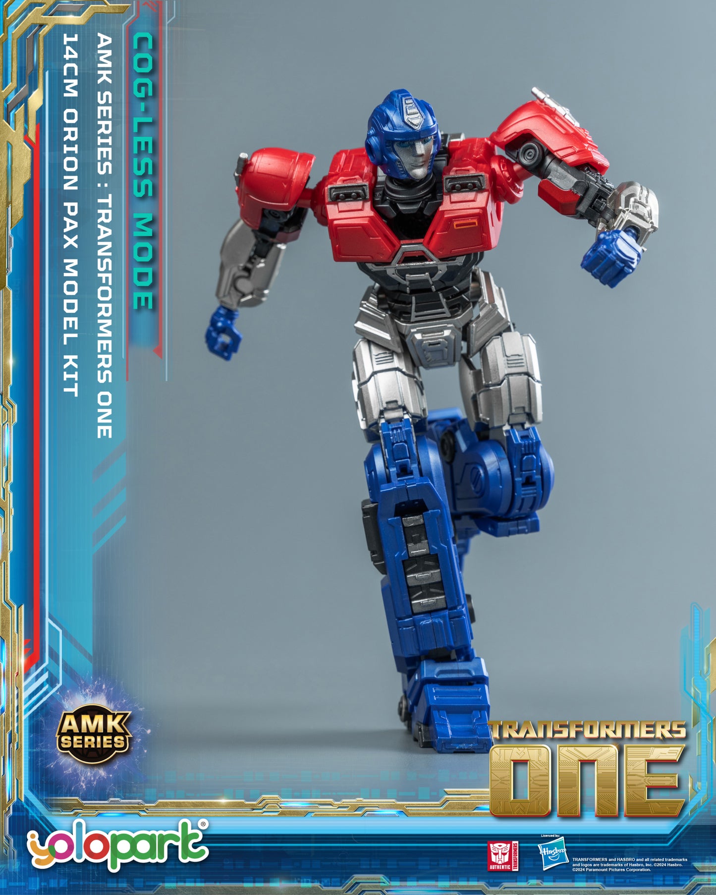 YOLOPARK AMK Series TFOne Orion Pax Cog-less Mode Model Kit