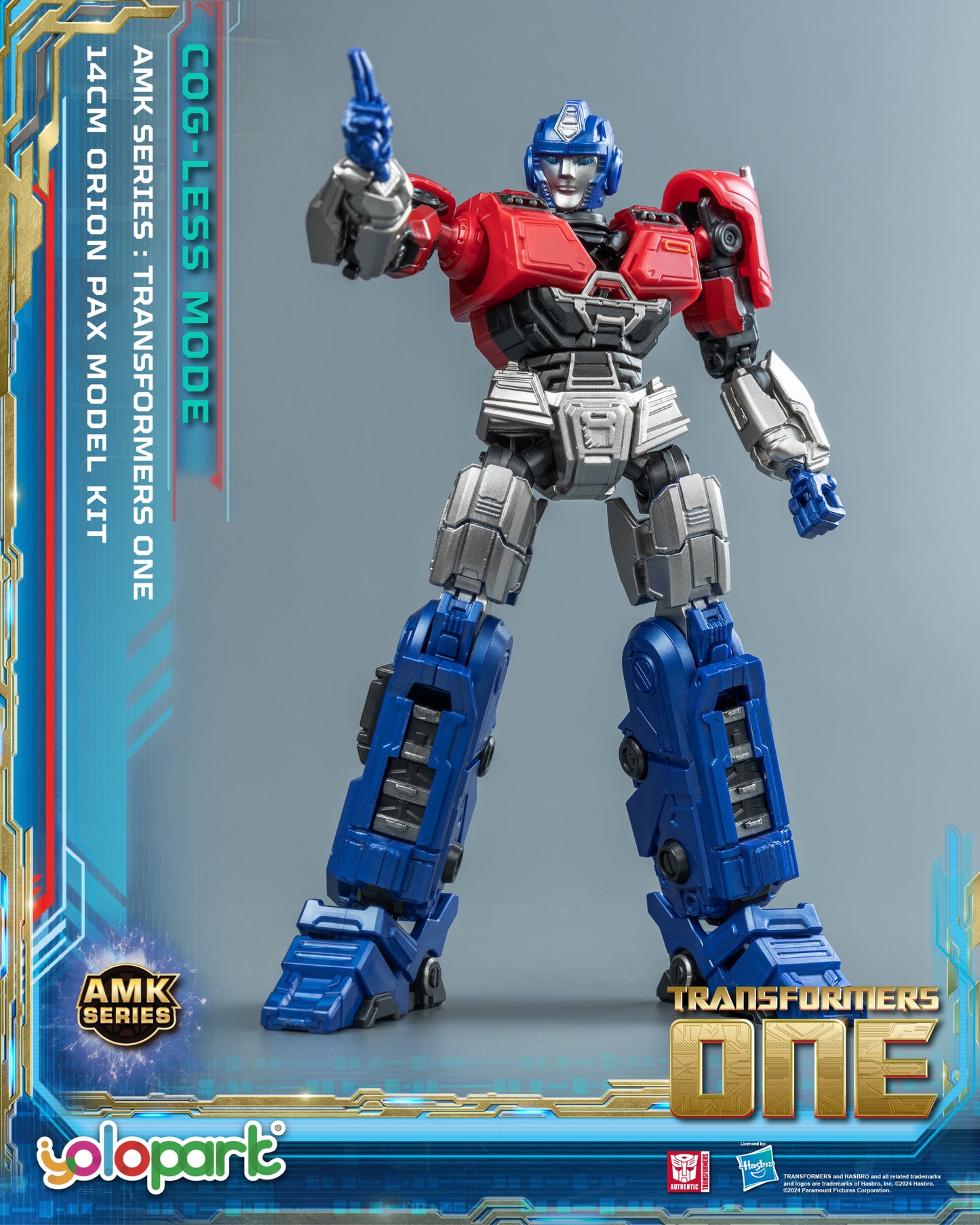 YOLOPARK AMK Series TFOne Orion Pax Cog-less Mode Model Kit