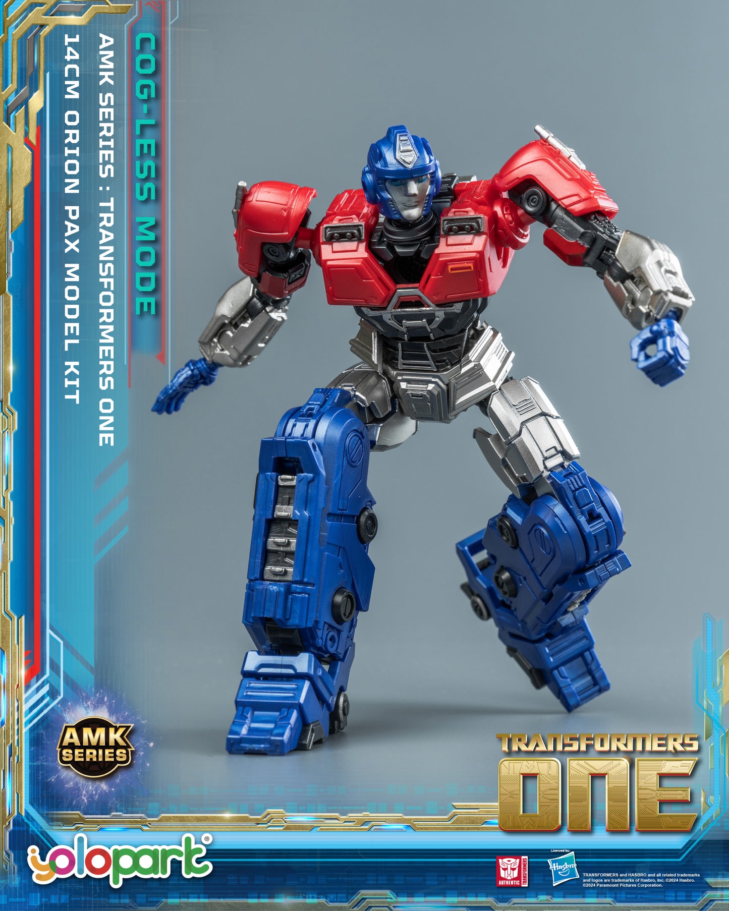 YOLOPARK AMK Series TFOne Orion Pax Cog-less Mode Model Kit