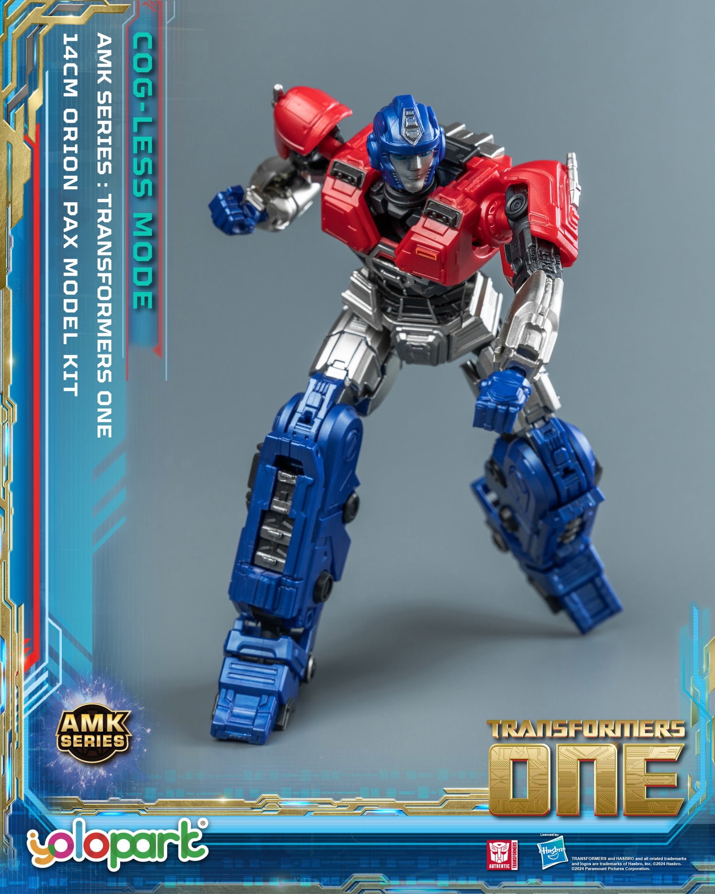 YOLOPARK AMK Series TFOne Orion Pax Cog-less Mode Model Kit
