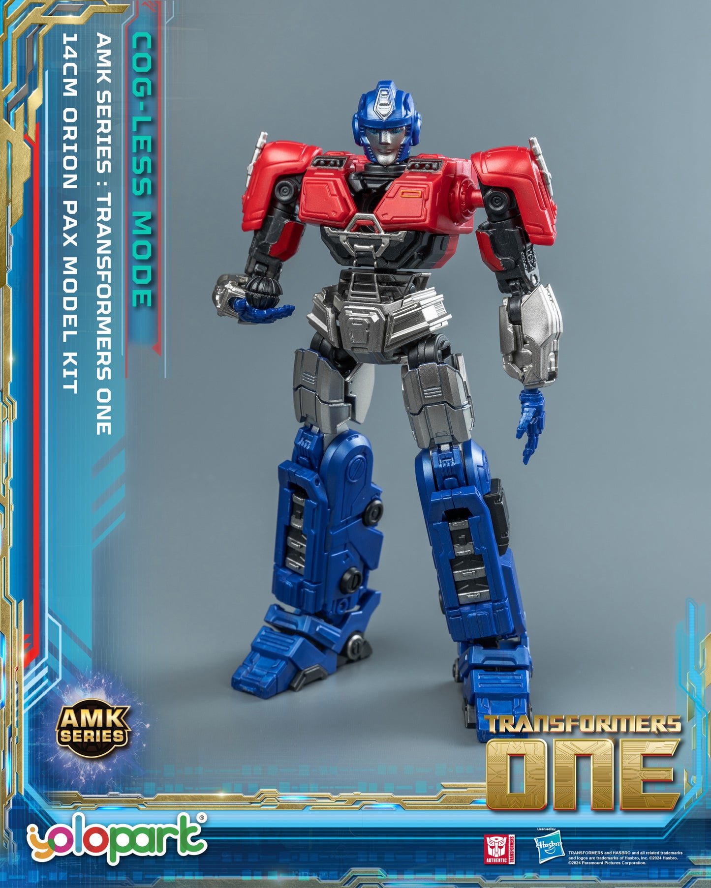 YOLOPARK AMK Series TFOne Orion Pax Cog-less Mode Model Kit