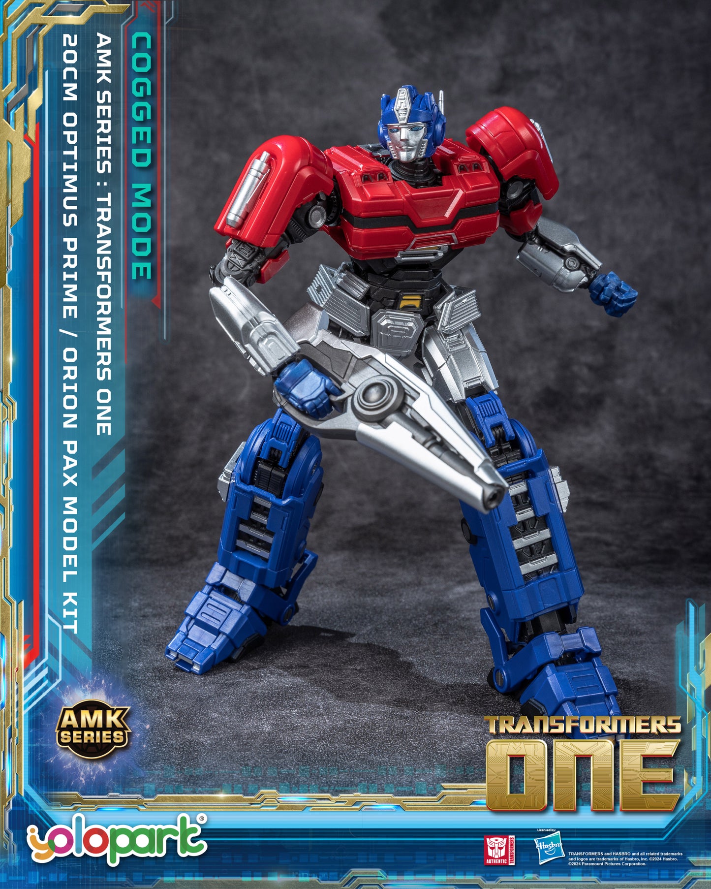 YOLOPARK AMKシリーズ TFOne Orion Pax コグドモード モデルキット