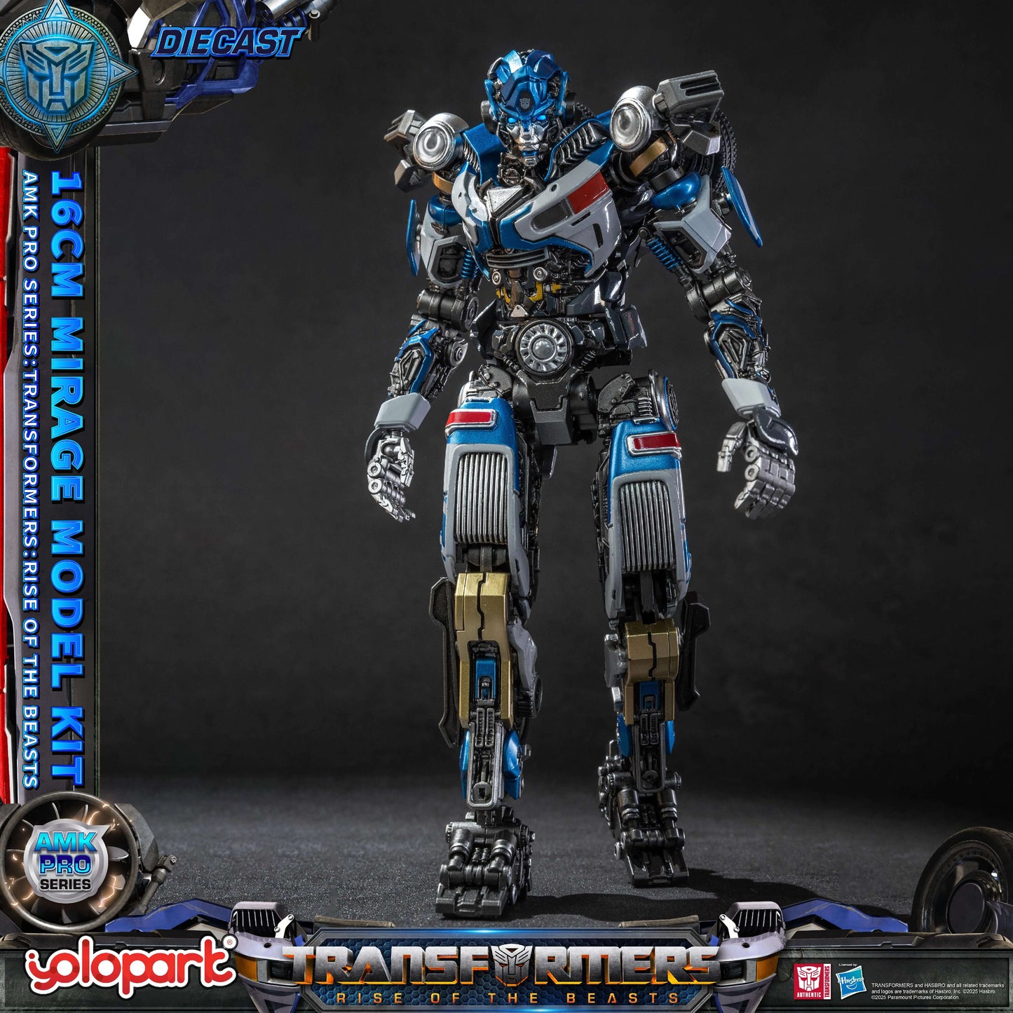 Transformers: Rise of the Beasts - 16cm Mirage Model Kit - AMK PRO Series - Yolopark