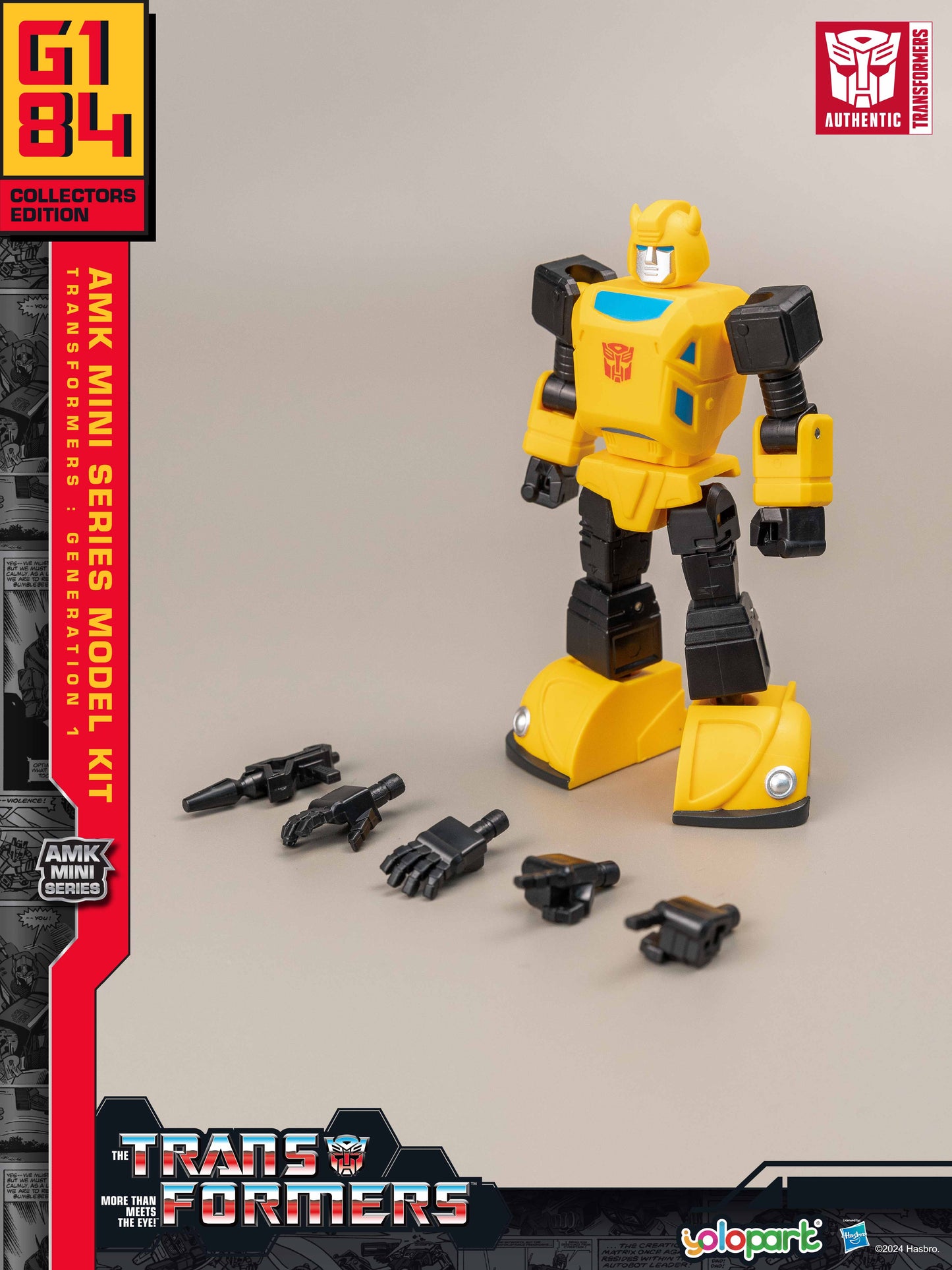 YOLOPARK AMK Mini Series Transformers G1 Bumblebee Model Kit