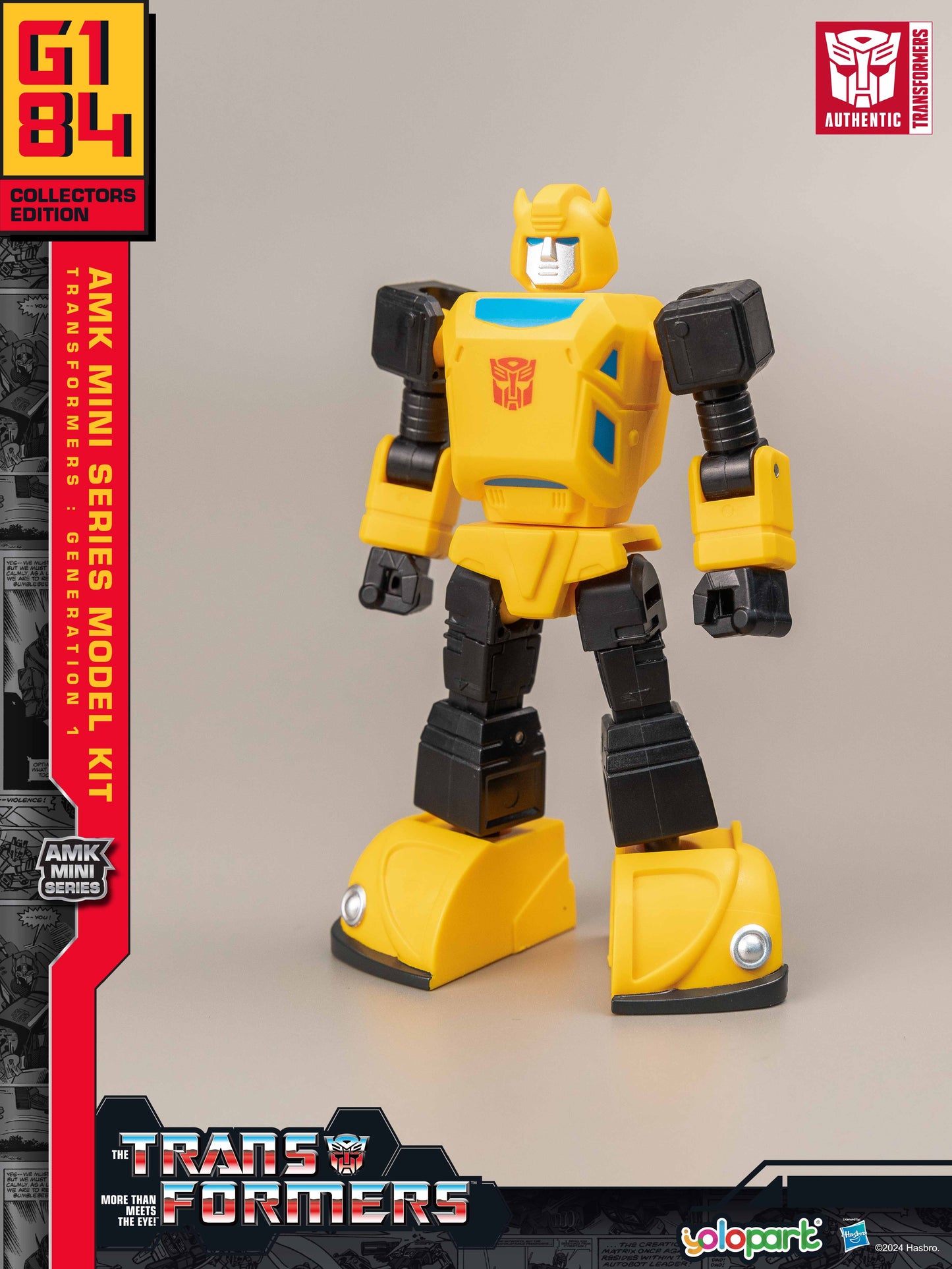 YOLOPARK AMK Mini Series Transformers G1 Bumblebee Model Kit
