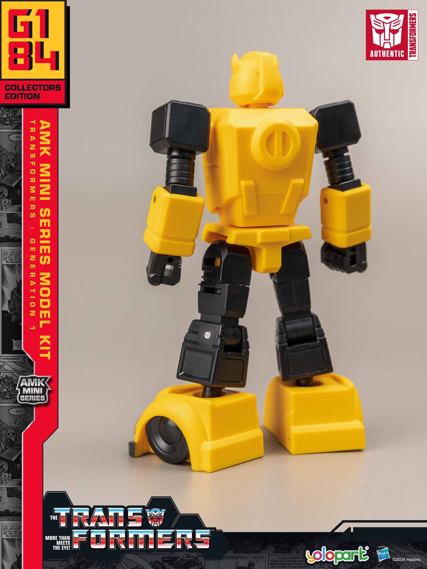 YOLOPARK AMK Mini Series Transformers G1 Bumblebee Model Kit
