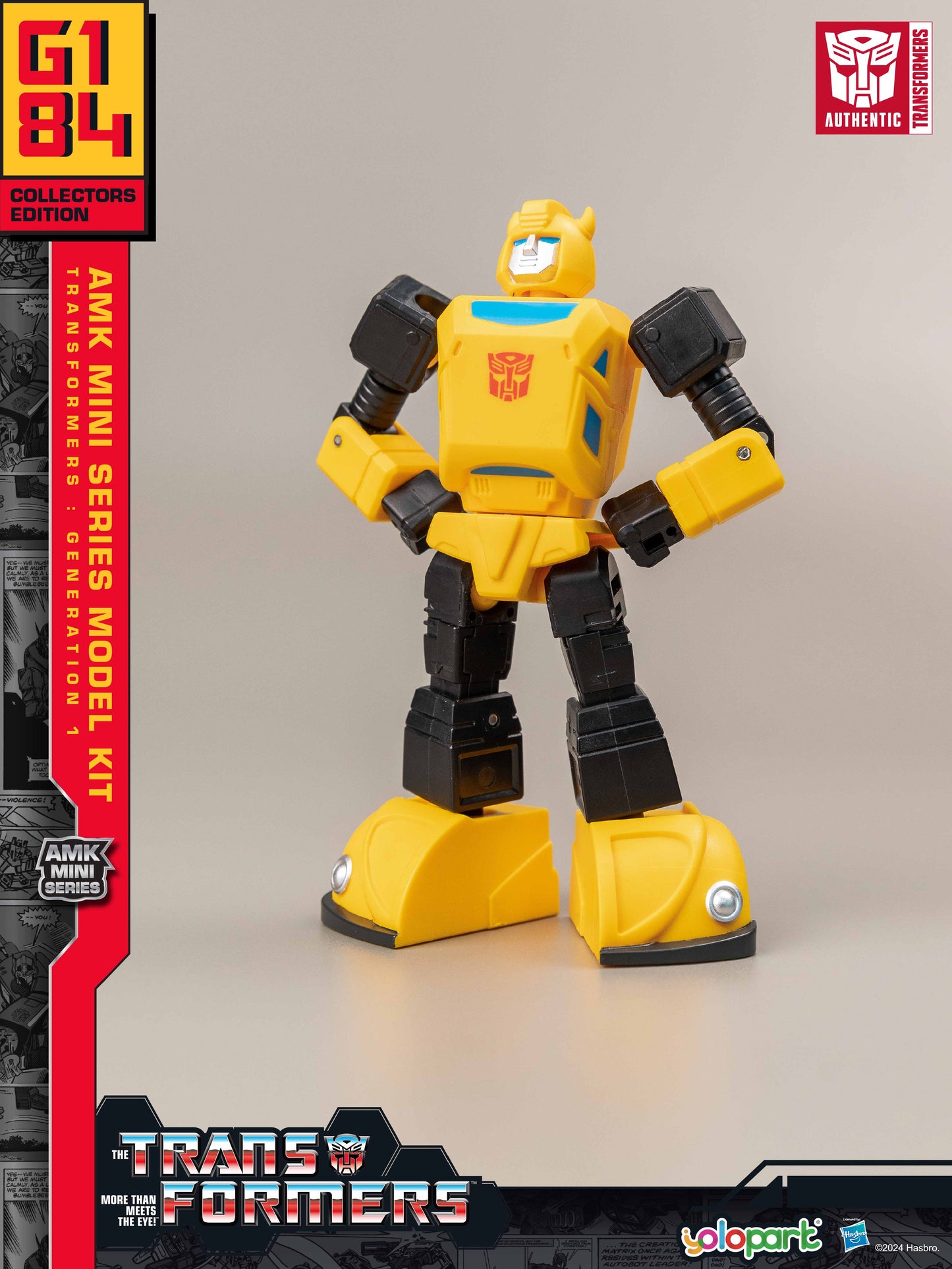 YOLOPARK AMK Mini Series Transformers G1 Bumblebee Model Kit