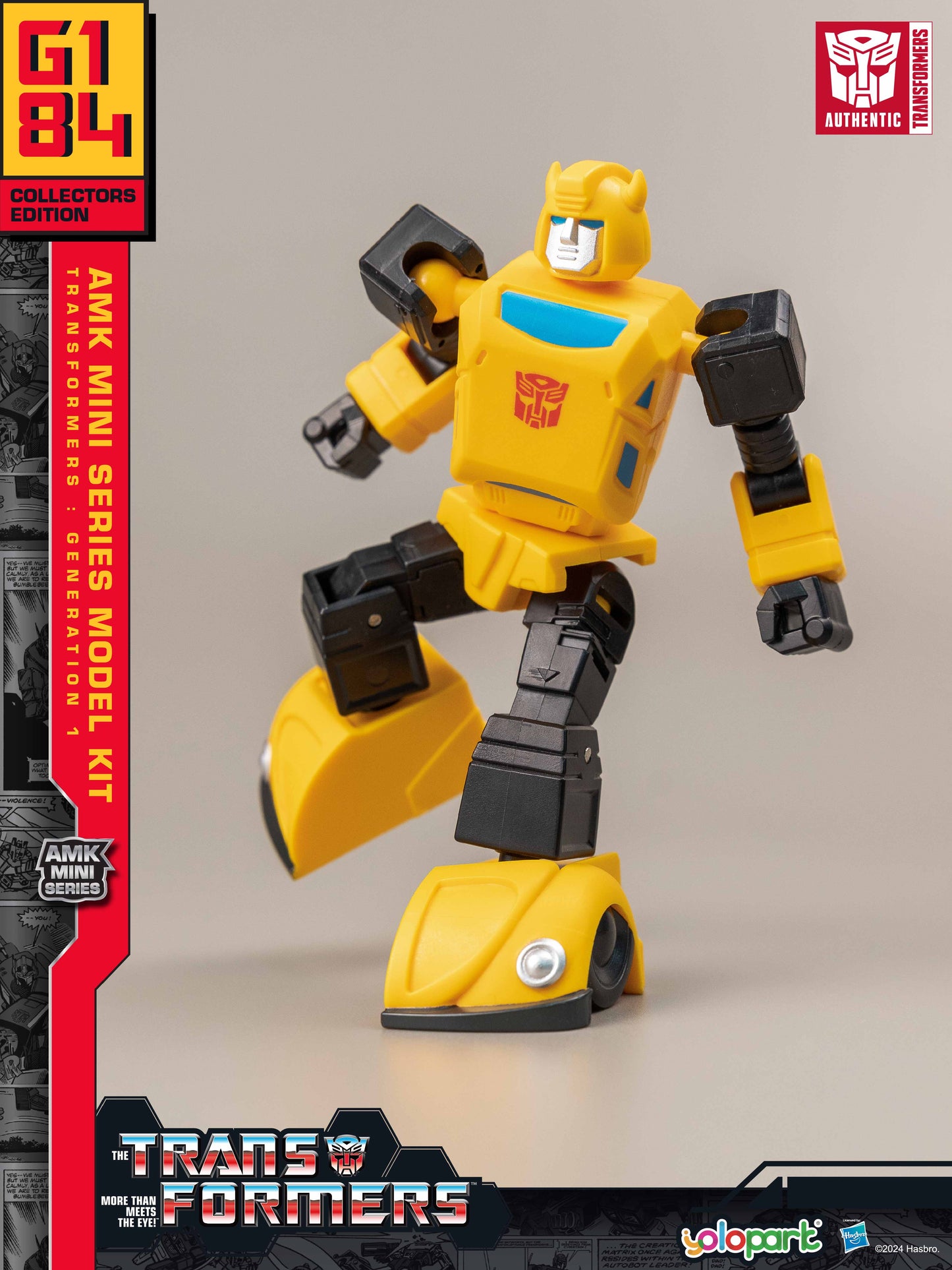 YOLOPARK AMK Mini Series Transformers G1 Bumblebee Model Kit