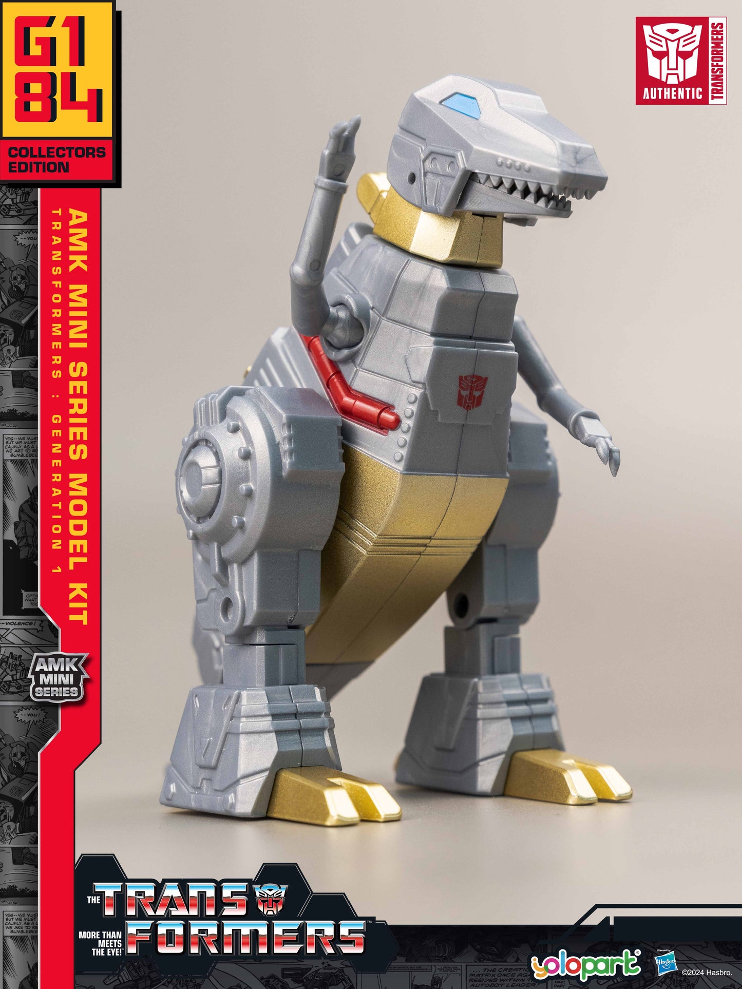 YOLOPARK AMK Mini Series Transformers G1 Grimlock Model Kit