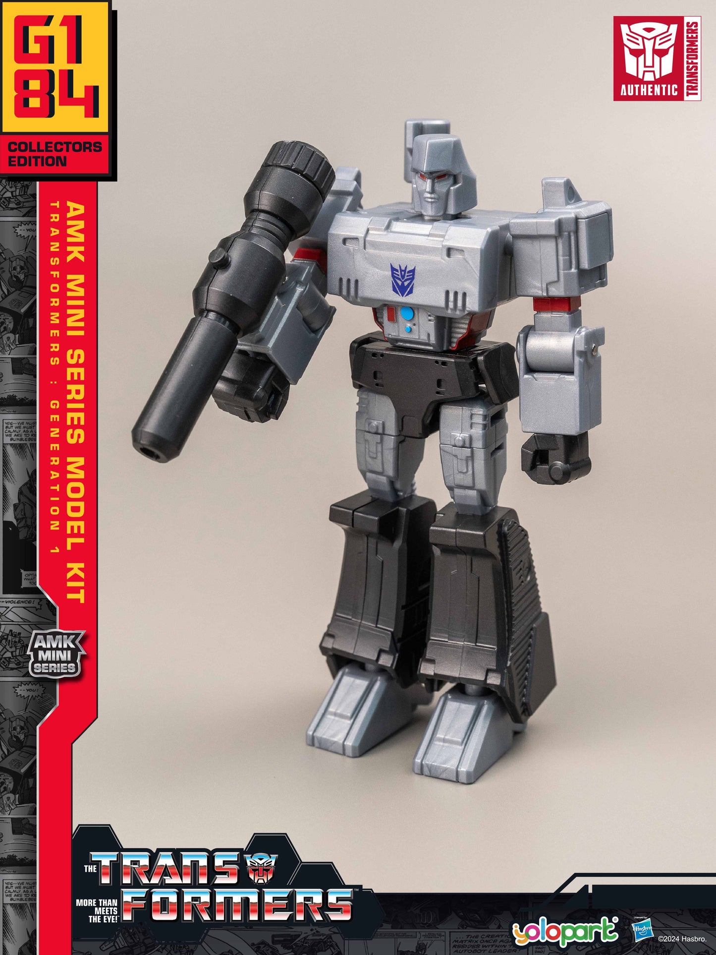 YOLOPARK AMK Mini Series Transformers G1 Megatron Model Kit