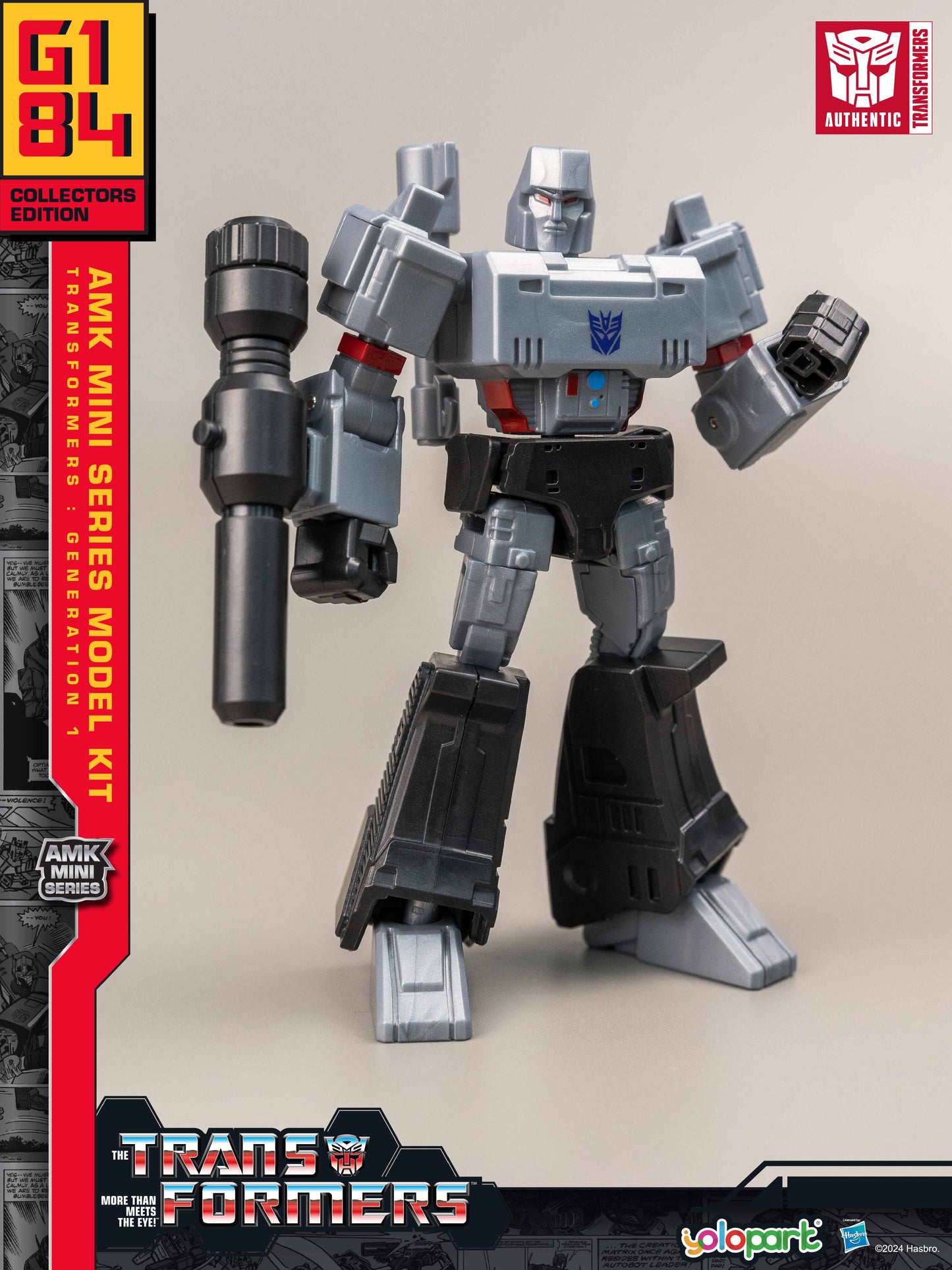 YOLOPARK AMK Mini Series Transformers G1 Megatron Model Kit
