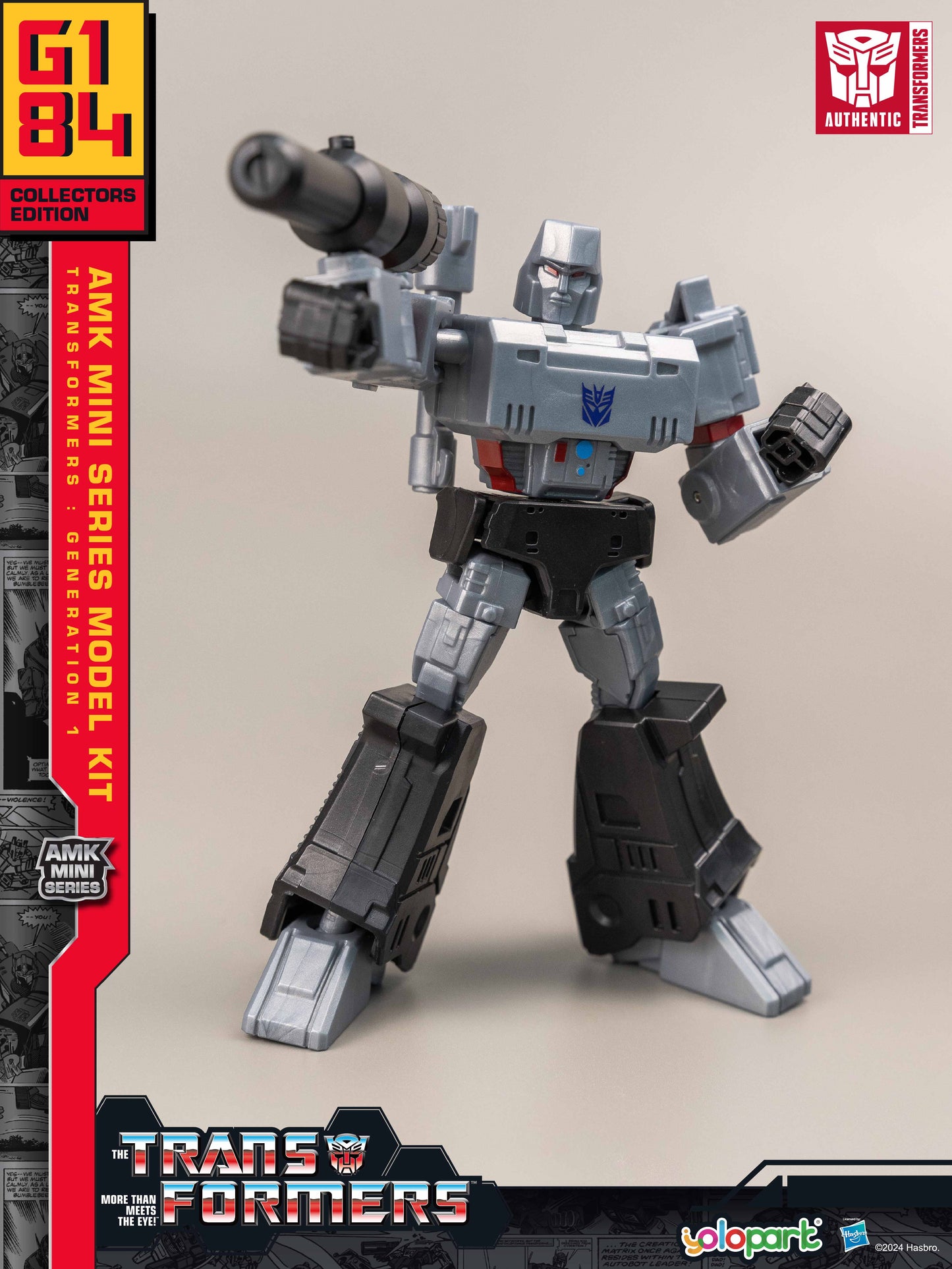 YOLOPARK AMK Mini Series Transformers G1 Megatron Model Kit