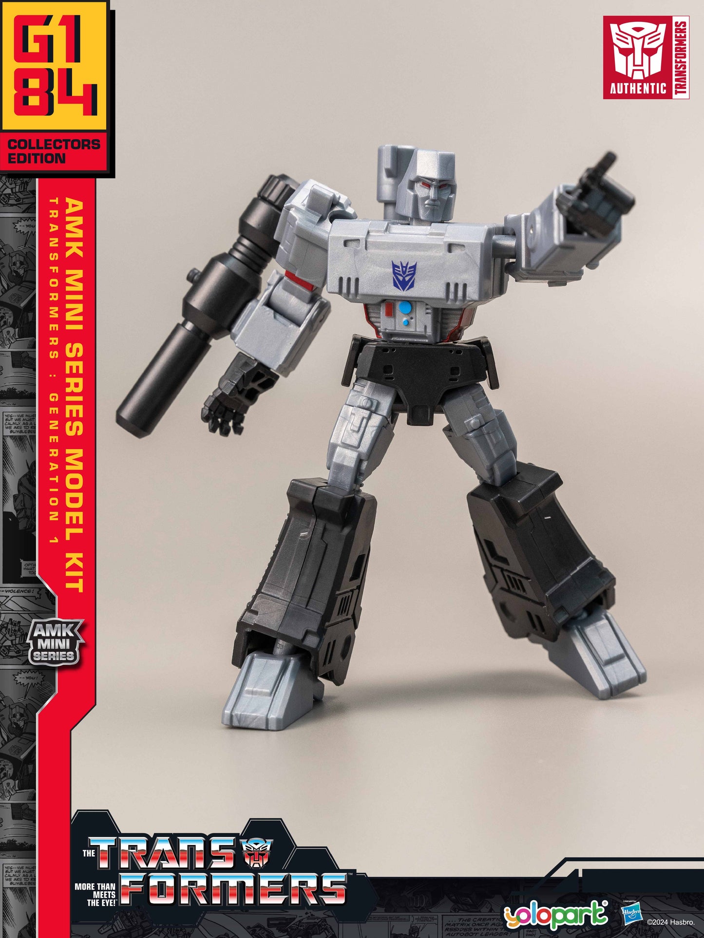 YOLOPARK AMK Mini Series Transformers G1 Megatron Model Kit