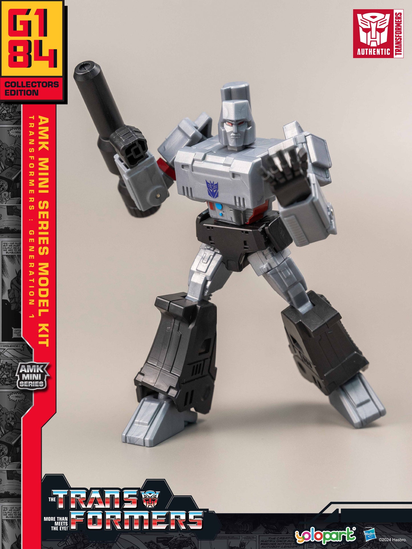 YOLOPARK AMK Mini Series Transformers G1 Megatron Model Kit