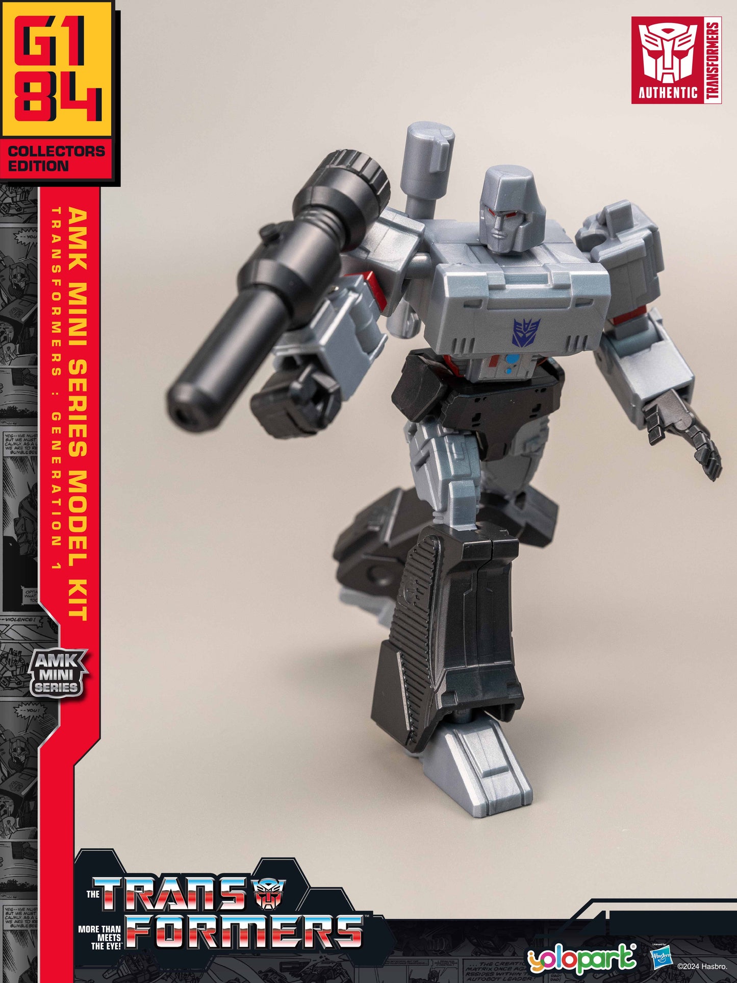 YOLOPARK AMK Mini Series Transformers G1 Megatron Model Kit