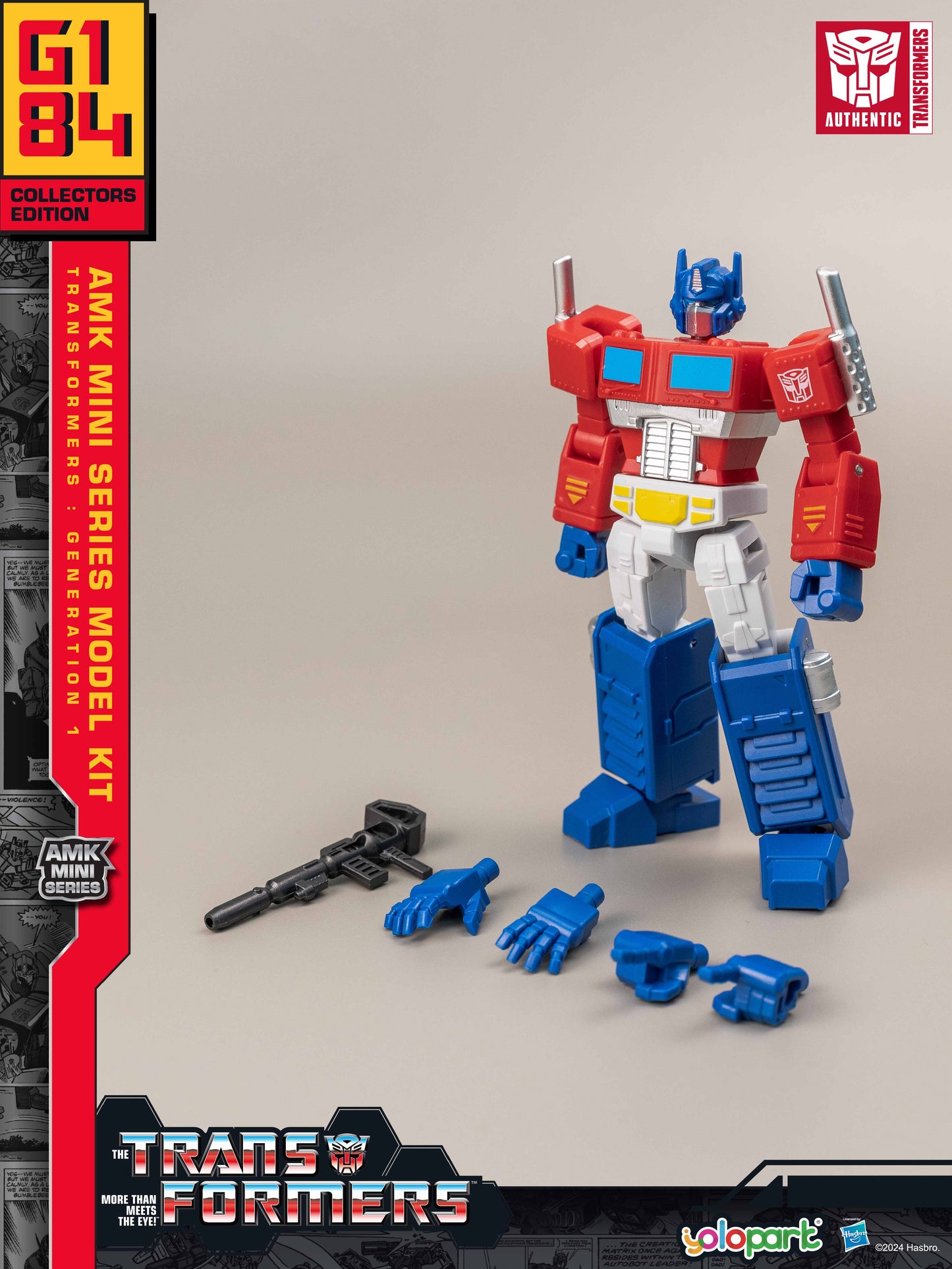 YOLOPARK AMK Mini Series Transformers G1 Optimus Prime Model Kit