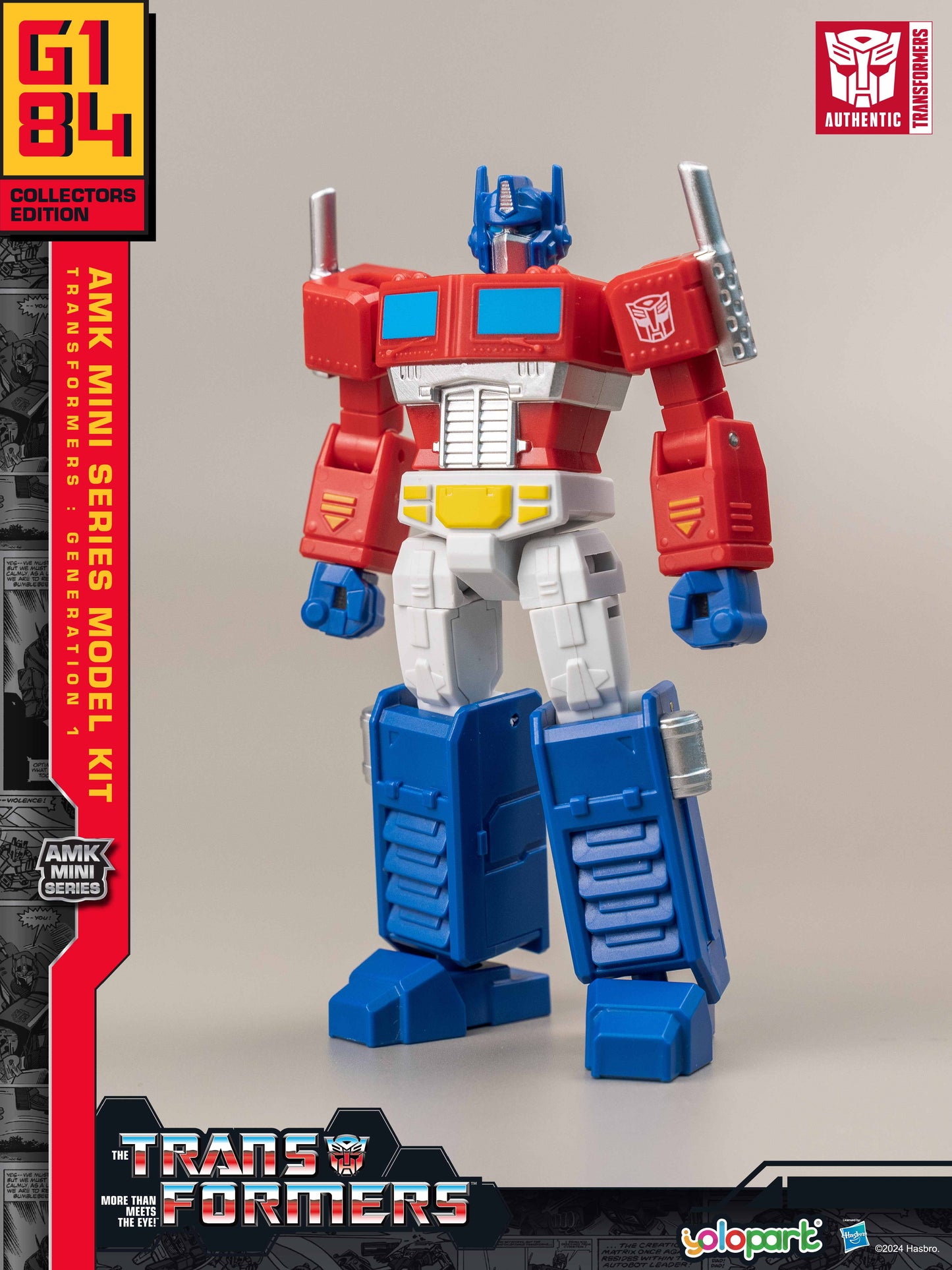 YOLOPARK AMK Mini Series Transformers G1 Optimus Prime Model Kit