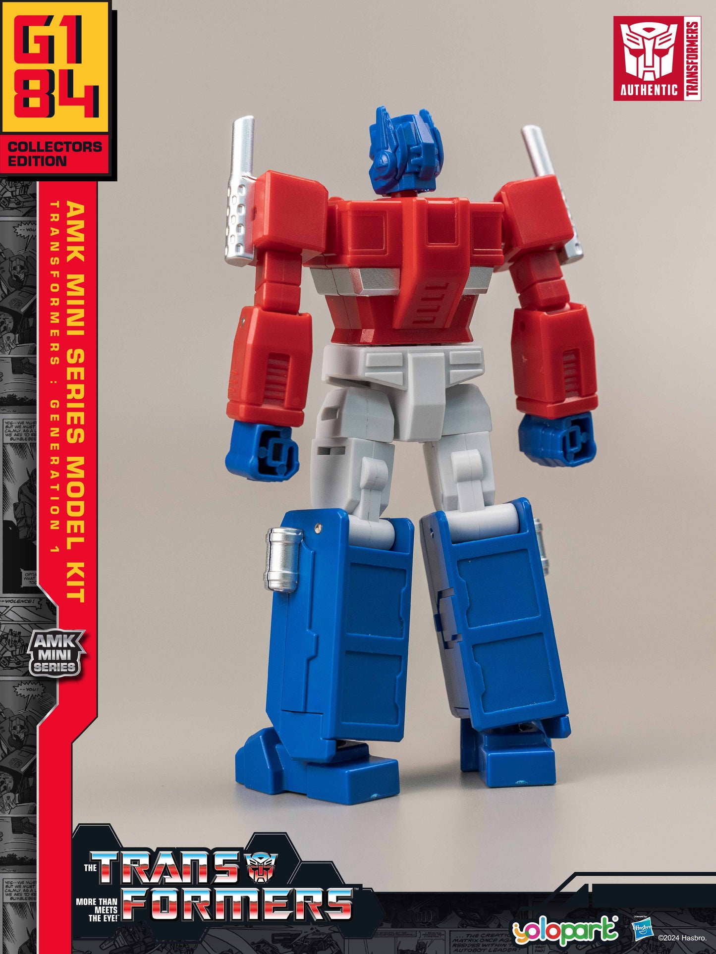 YOLOPARK AMK Mini Series Transformers G1 Optimus Prime Model Kit