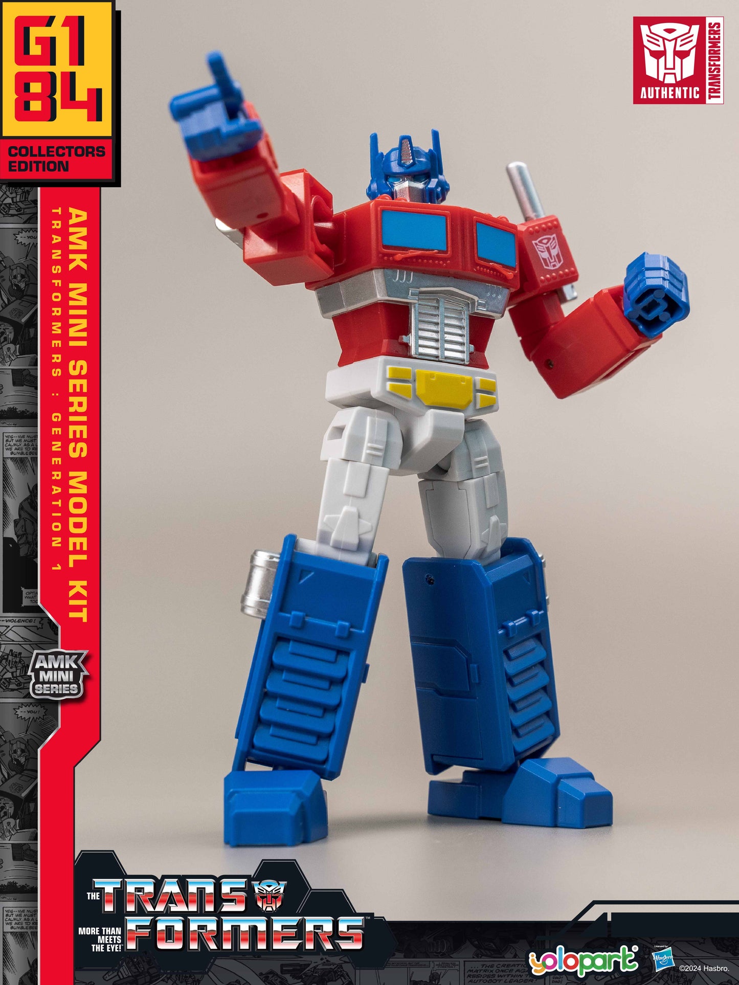 YOLOPARK AMK Mini Series Transformers G1 Optimus Prime Model Kit