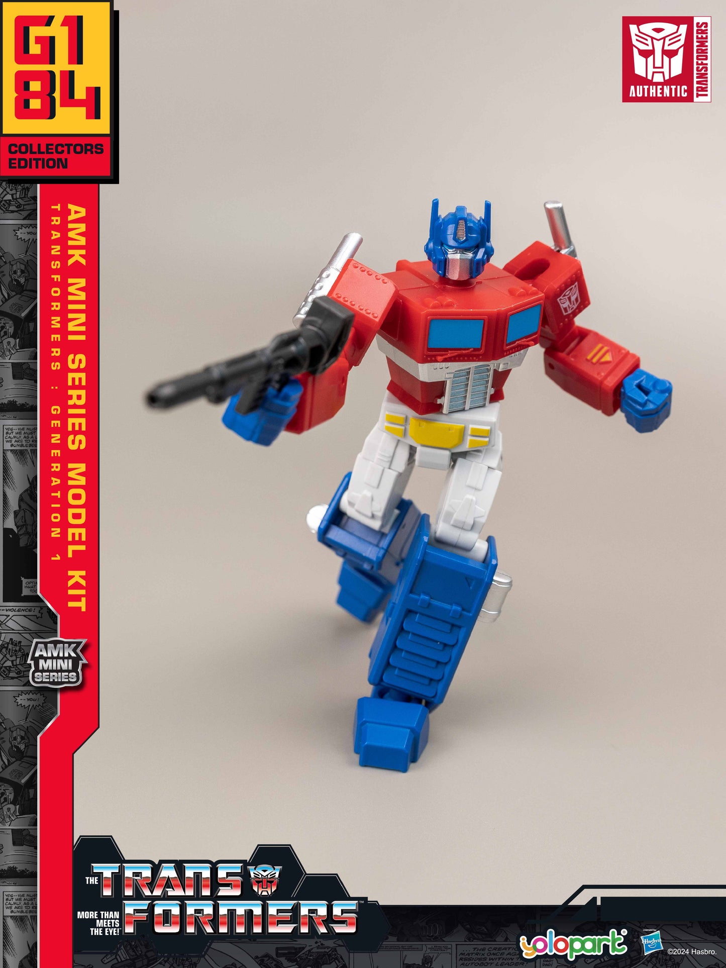 YOLOPARK AMK Mini Series Transformers G1 Optimus Prime Model Kit