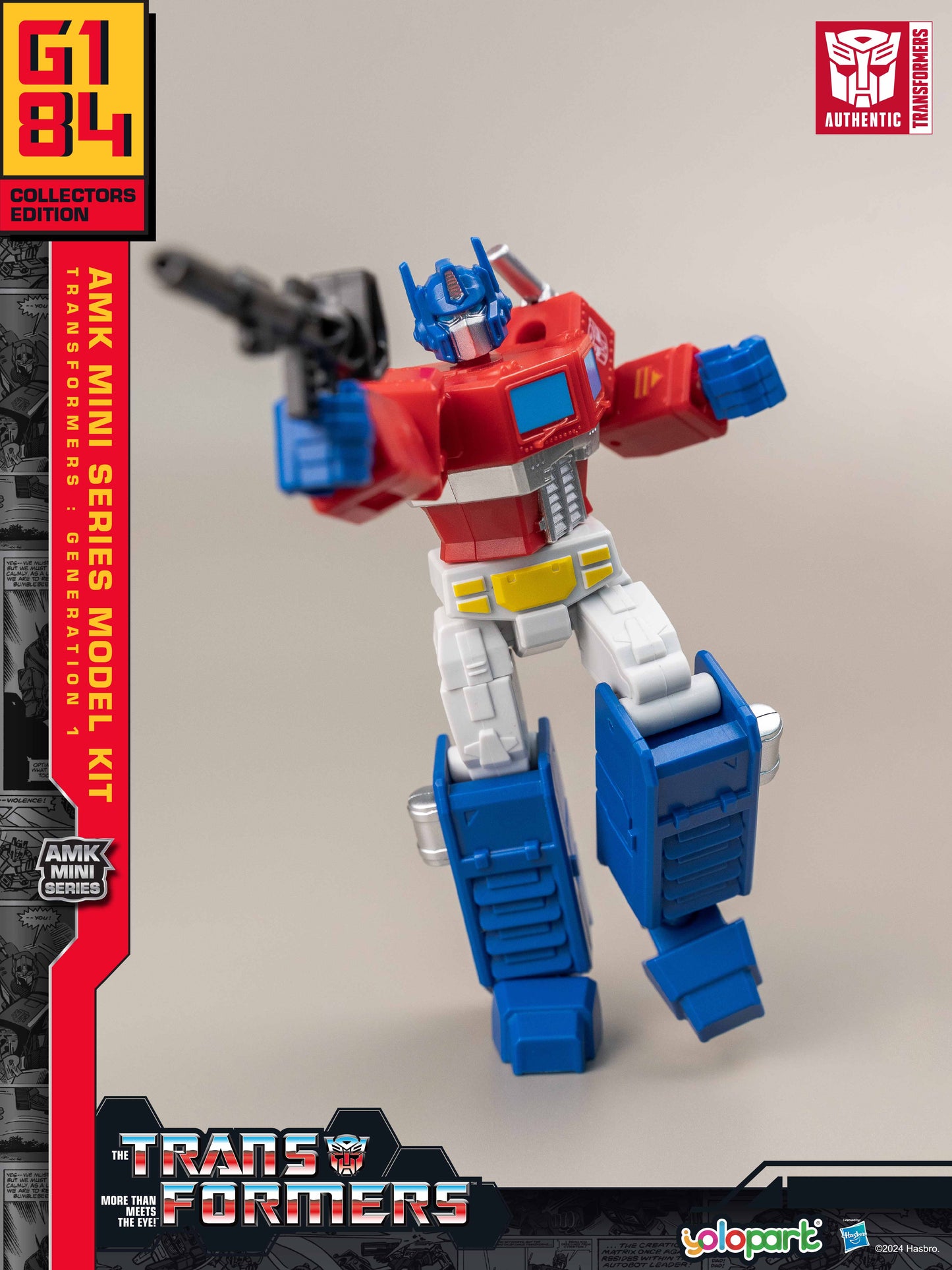 YOLOPARK AMK Mini Series Transformers G1 Optimus Prime Model Kit