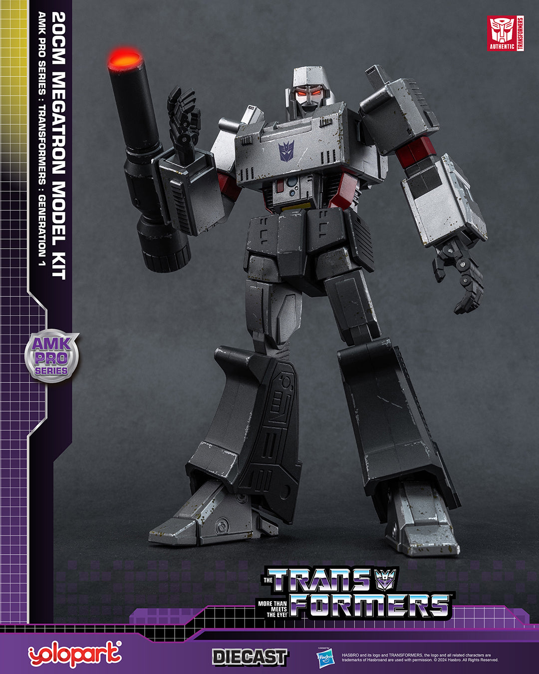 YOLOPARK AMK Pro Series Transformers G1 Megatron Model Kit