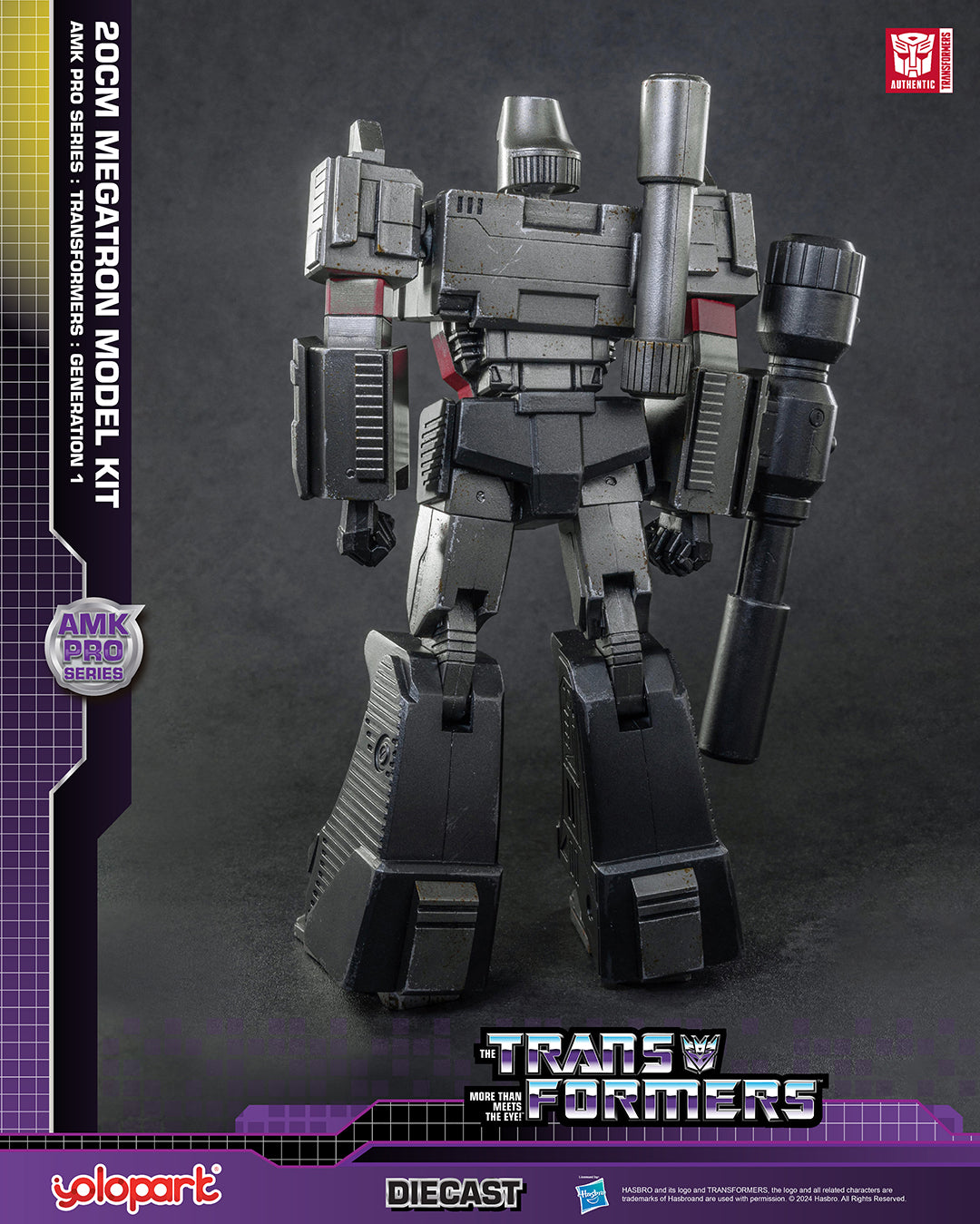 YOLOPARK AMK Pro Series Transformers G1 Megatron Model Kit