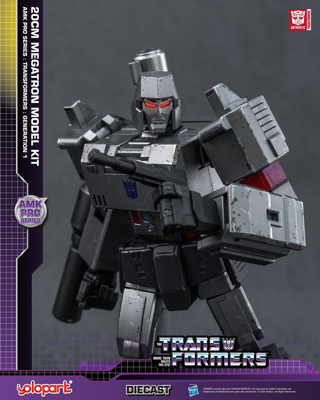 YOLOPARK AMK Pro Series Transformers G1 Megatron Model Kit