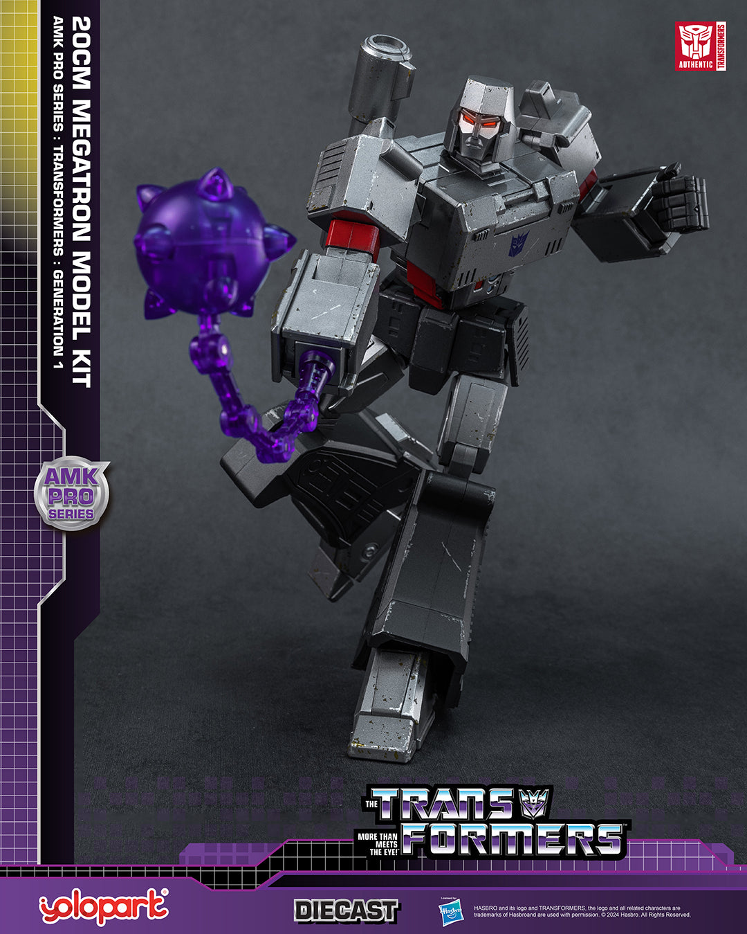 YOLOPARK AMK Pro Series Transformers G1 Megatron Model Kit
