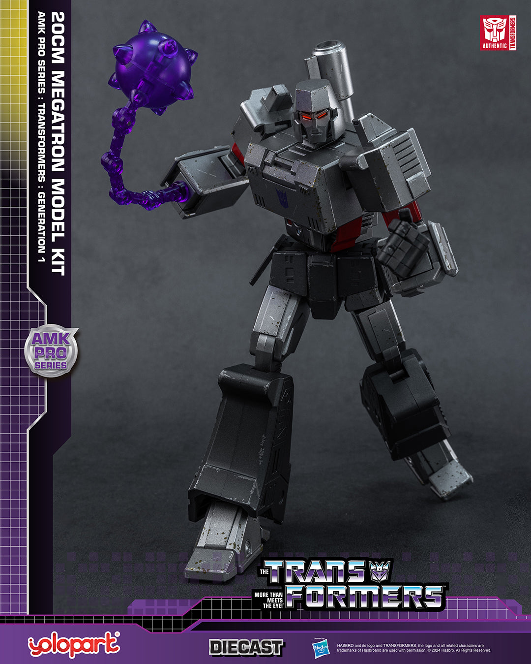 YOLOPARK AMK Pro Series Transformers G1 Megatron Model Kit