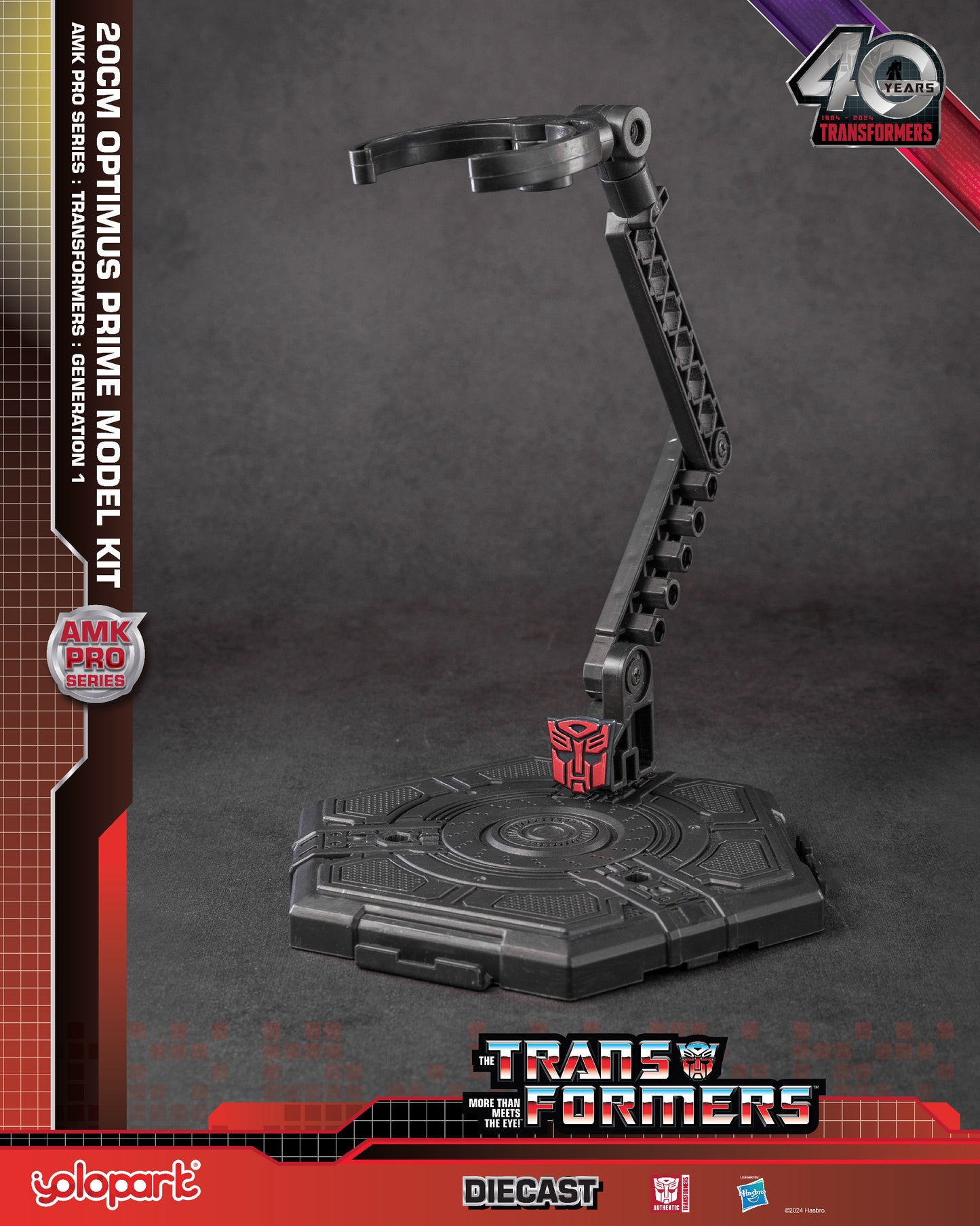 YOLOPARK AMK Pro Series Transformers G1 Optimus Prime Model Kit