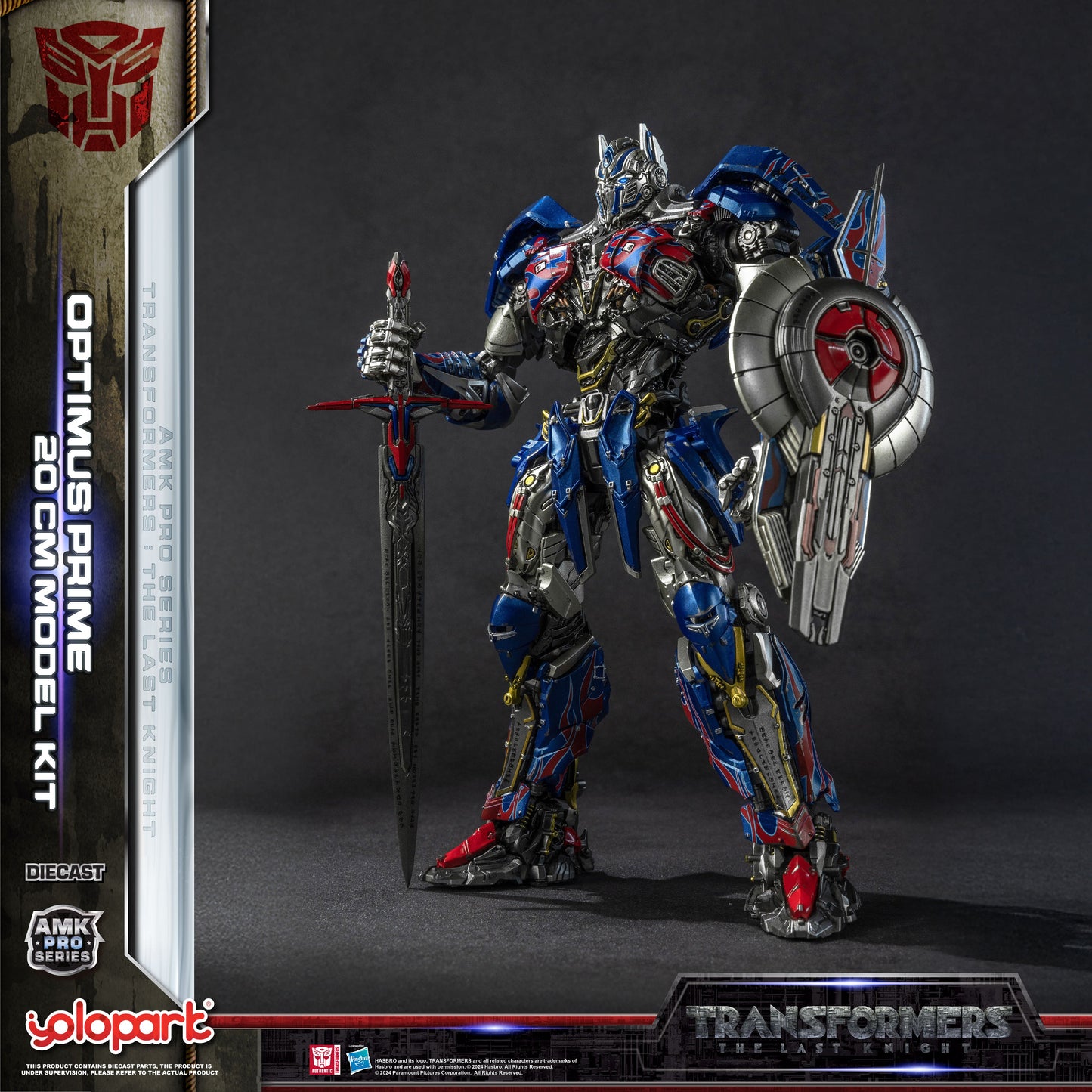 トランスフォーマー 最後の騎士王 - 20cm オプティマスプライム モデルキット - AMK PROシリーズ