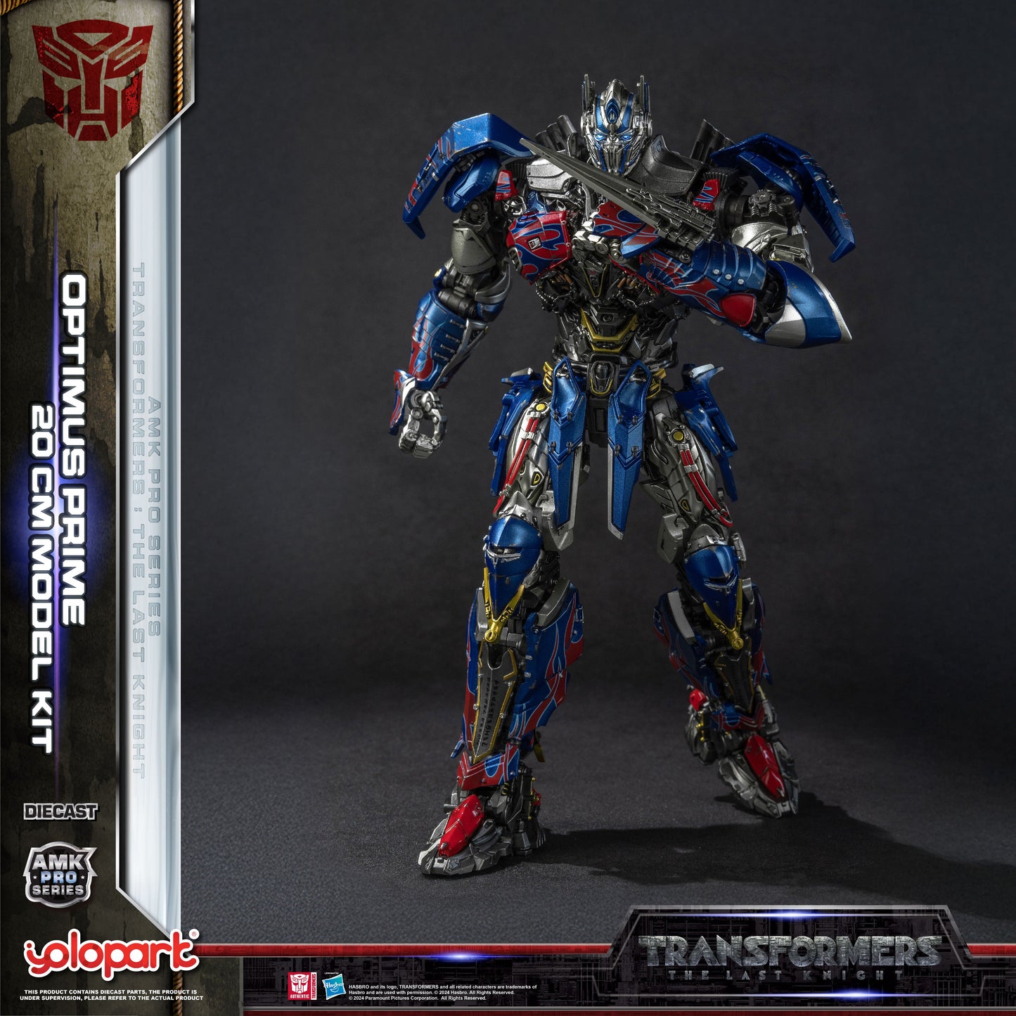 トランスフォーマー 最後の騎士王 - 20cm オプティマスプライム モデルキット - AMK PROシリーズ