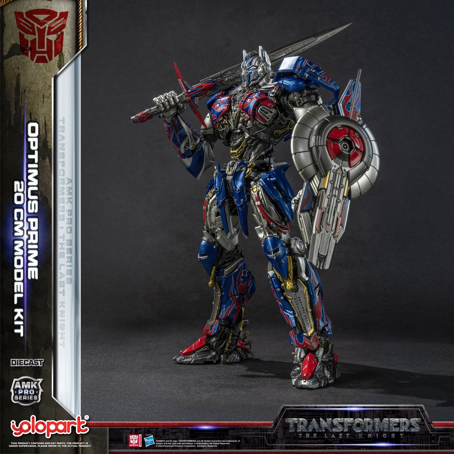 トランスフォーマー 最後の騎士王 - 20cm オプティマスプライム モデルキット - AMK PROシリーズ
