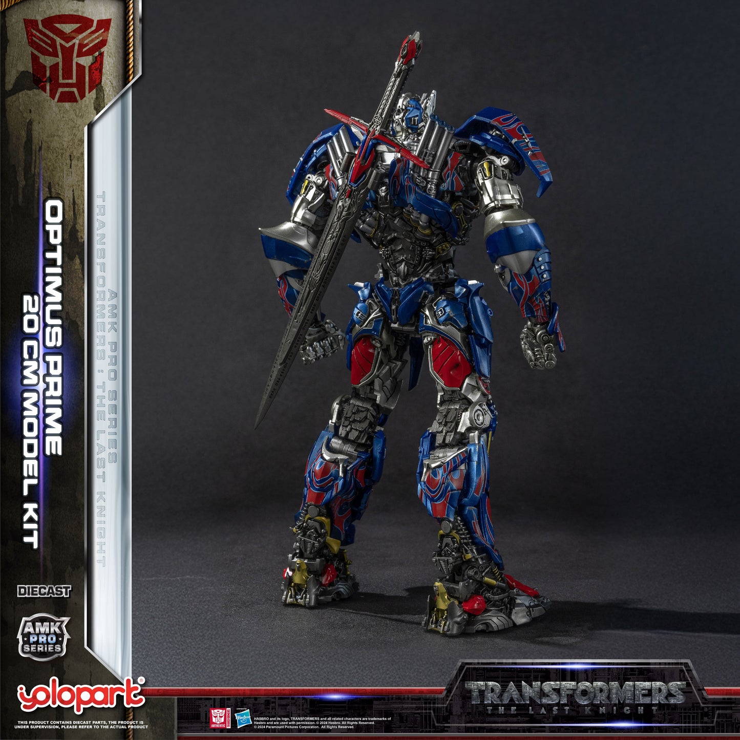 トランスフォーマー 最後の騎士王 - 20cm オプティマスプライム モデルキット - AMK PROシリーズ