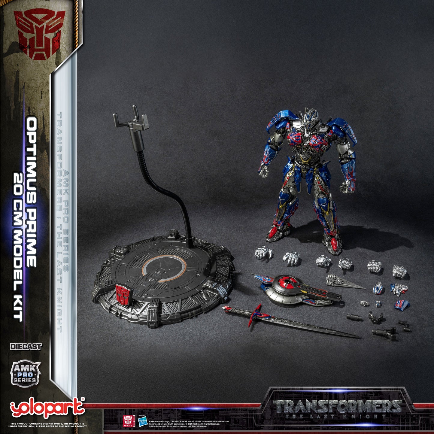 トランスフォーマー 最後の騎士王 - 20cm オプティマスプライム モデルキット - AMK PROシリーズ