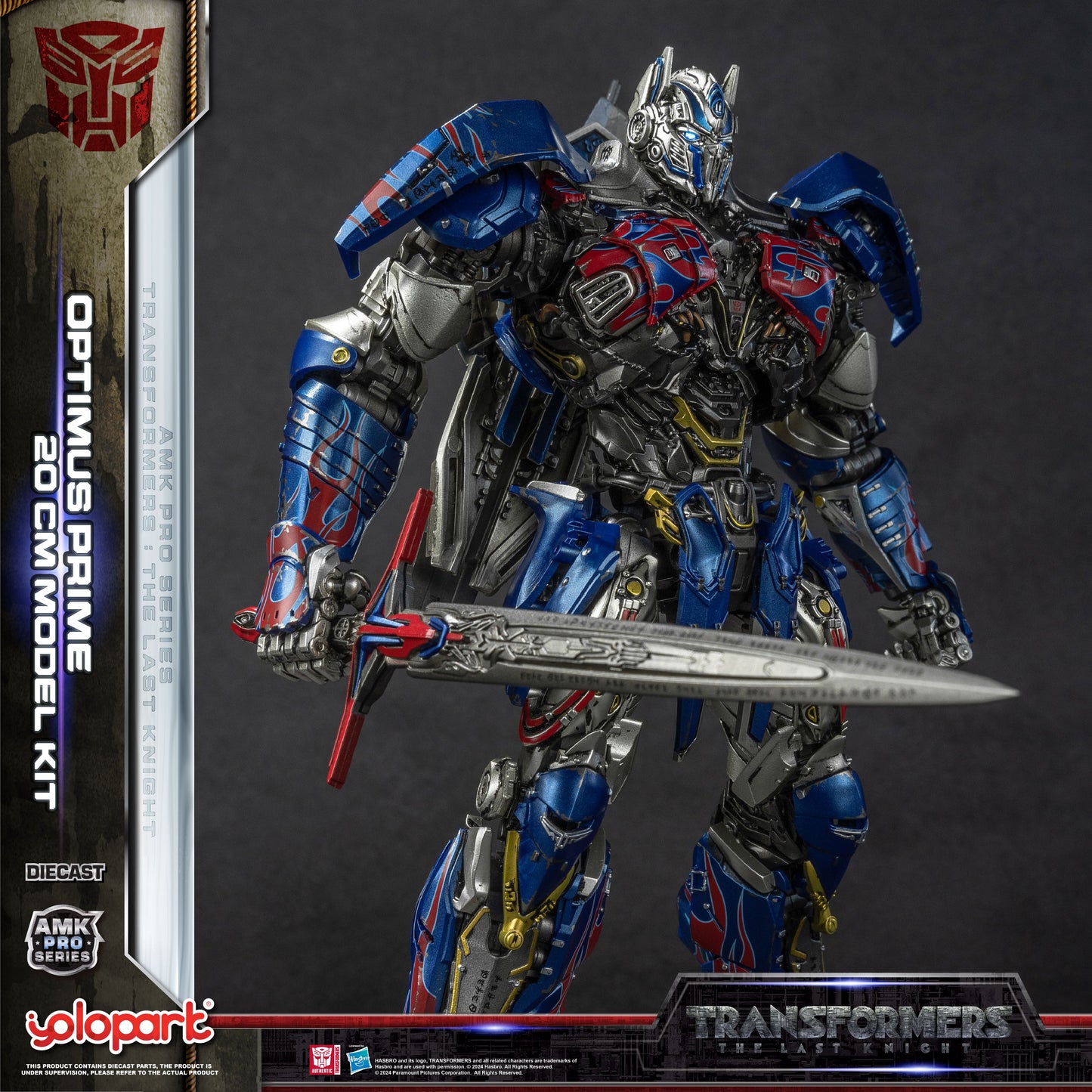 トランスフォーマー 最後の騎士王 - 20cm オプティマスプライム モデルキット - AMK PROシリーズ