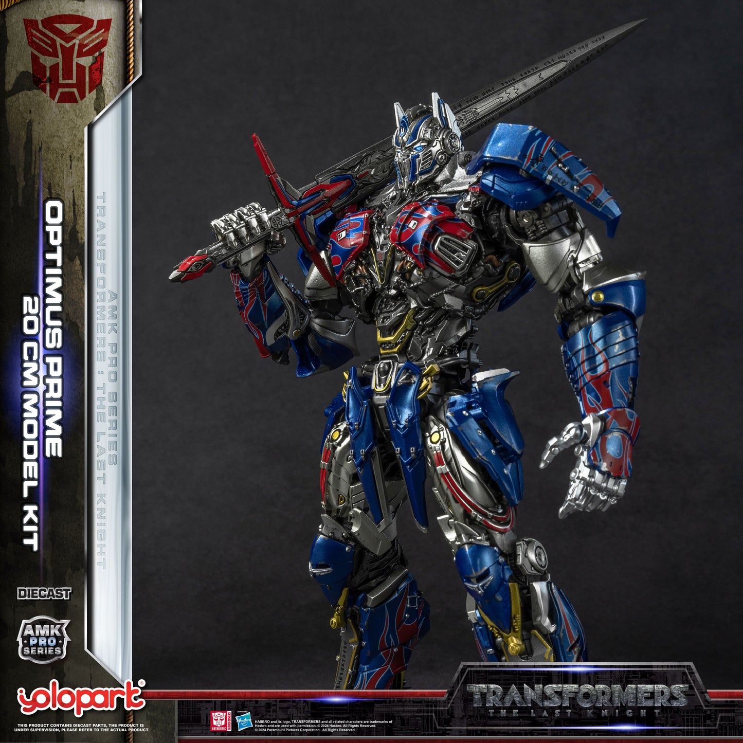 トランスフォーマー 最後の騎士王 - 20cm オプティマスプライム モデルキット - AMK PROシリーズ