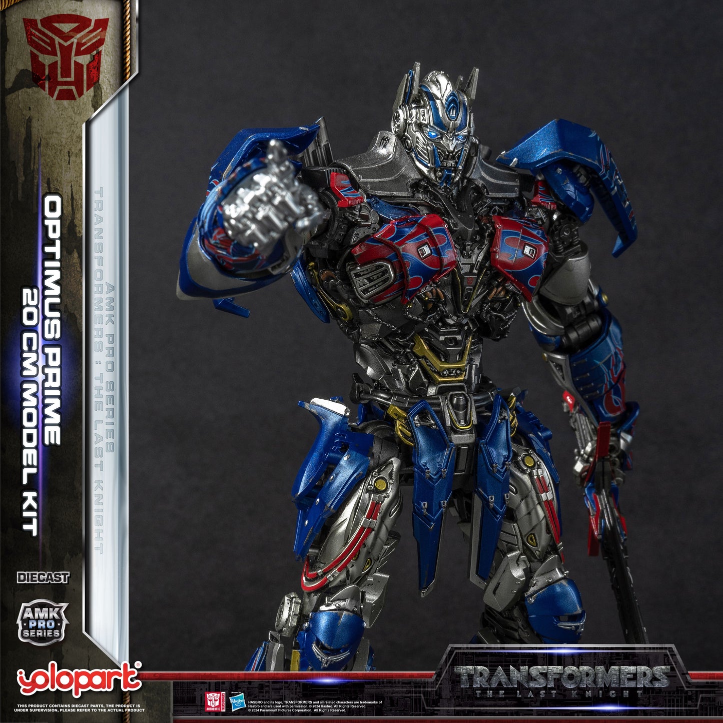 トランスフォーマー 最後の騎士王 - 20cm オプティマスプライム モデルキット - AMK PROシリーズ